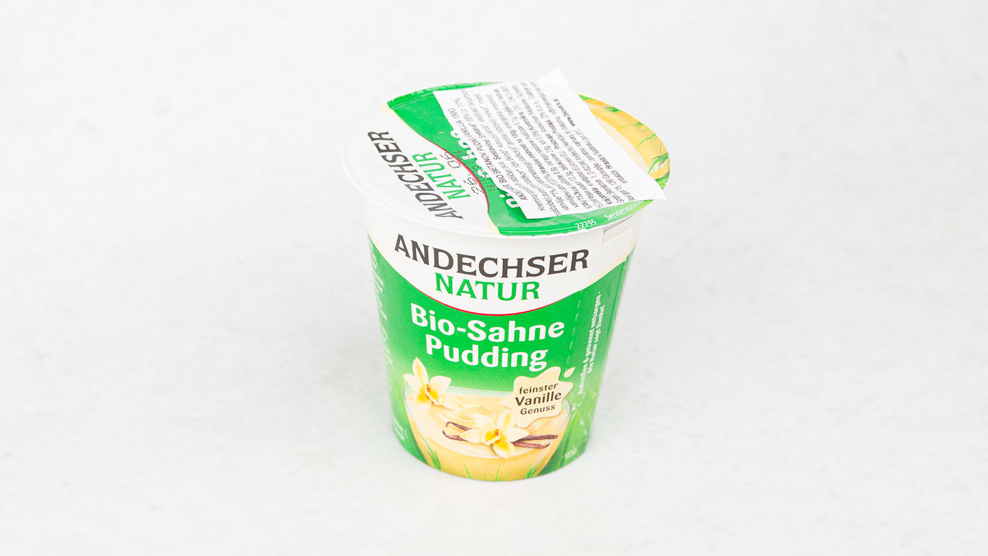 Andechser - Bio puding vanilija 150g