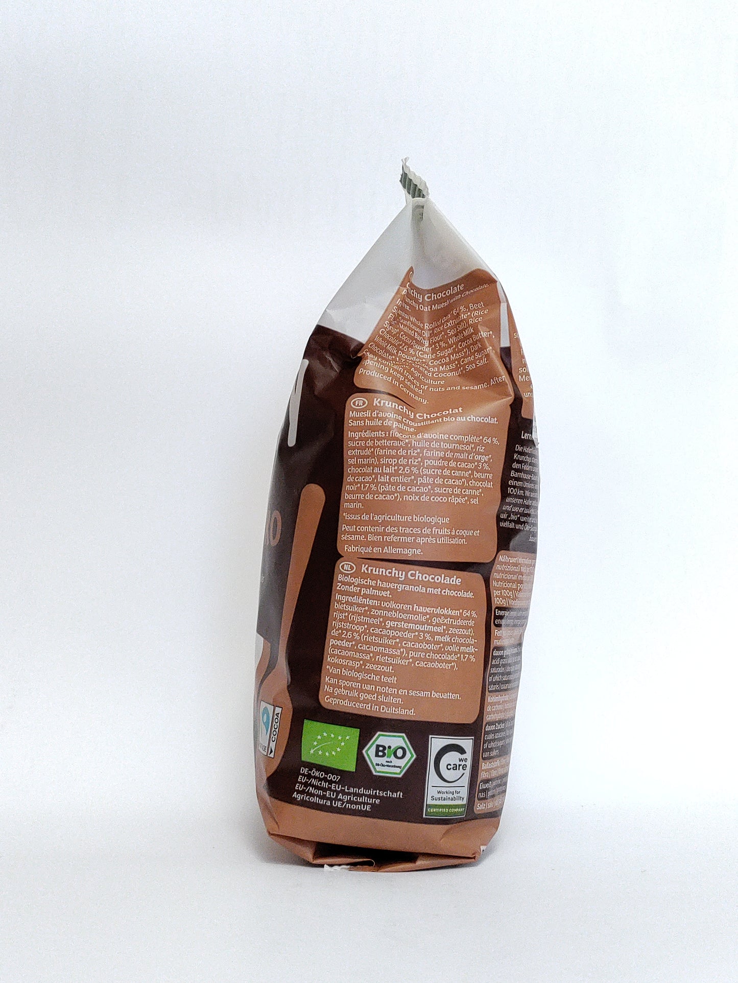 Barnhouse - Bio hrustljavi čoko-musli Krunchy 375g