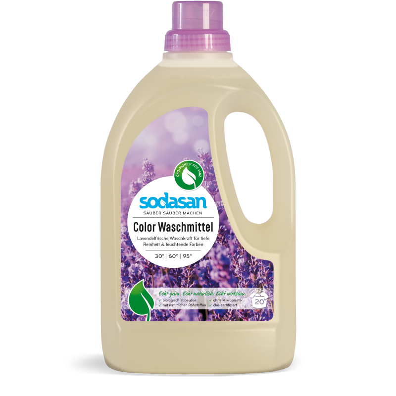 Sodasan Color-naravni tekoči detergent za perilo, SIVKA 1,5L