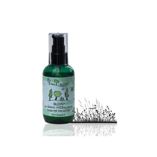 Biopark - BUGSI izdelek za varno preživljanje časa na prostem 100ml