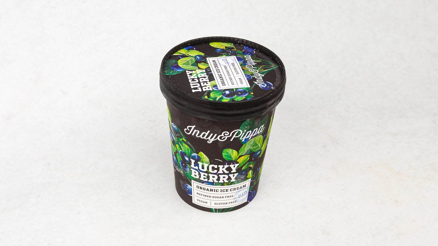 Indy&Pippa - Eko sladoled borovnica Lucky Berry 450ml