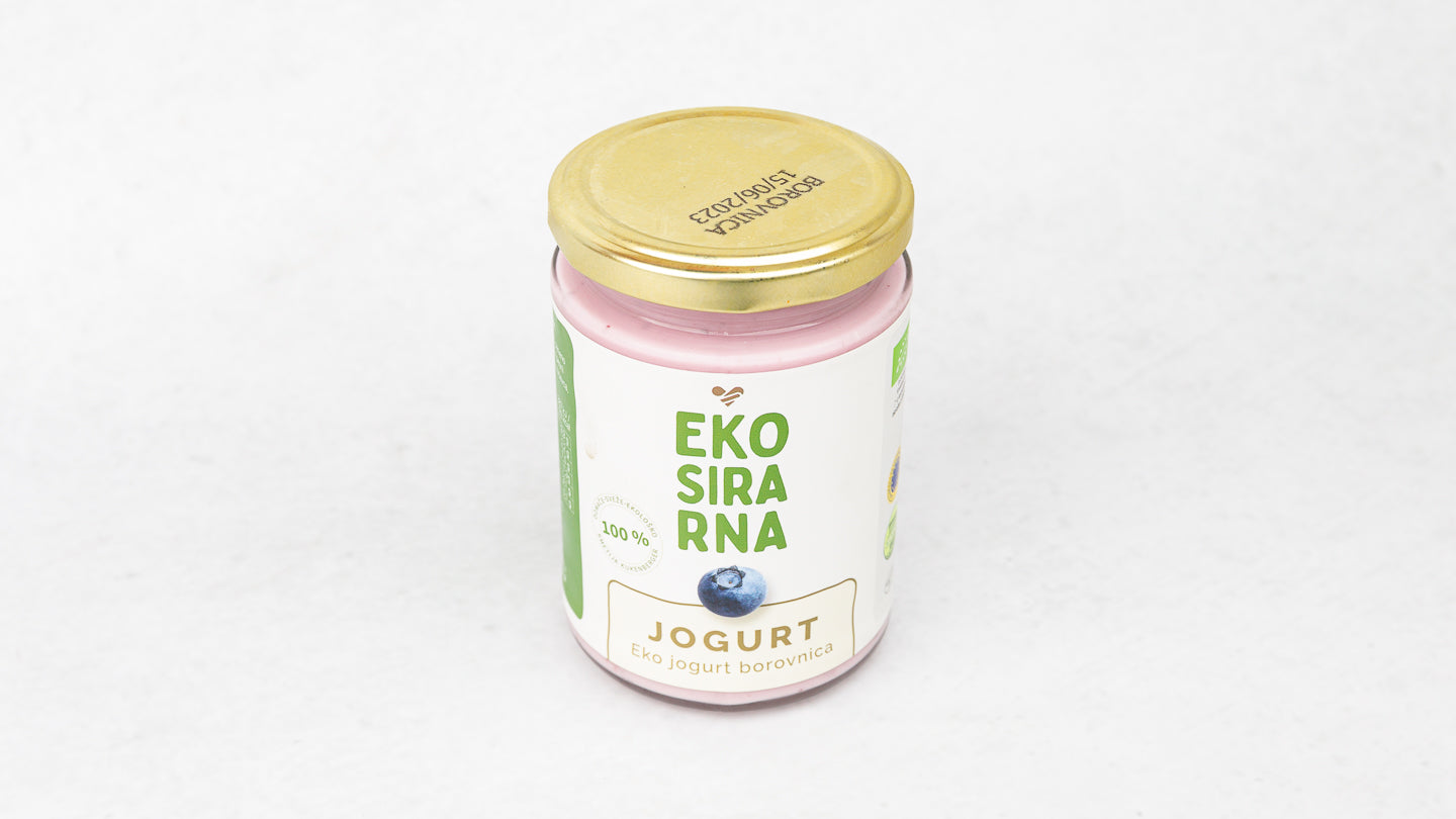 Kukenberger - Eko Domači jogurt borovnica 300ml