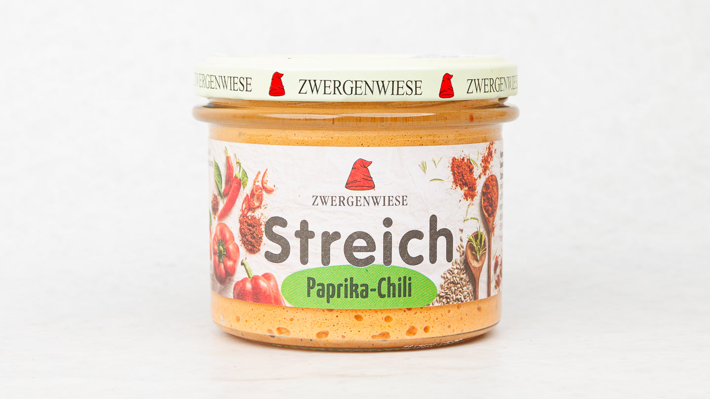 Zwergenwiese - Bio namaz paprika in feferoni 160 ml