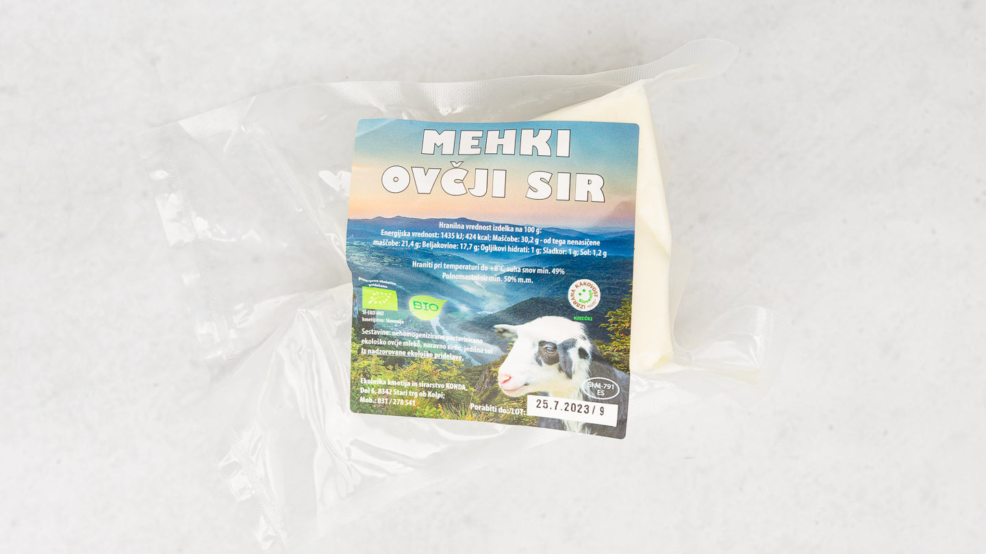 Konda - Eko Ovčji Mehki Sir