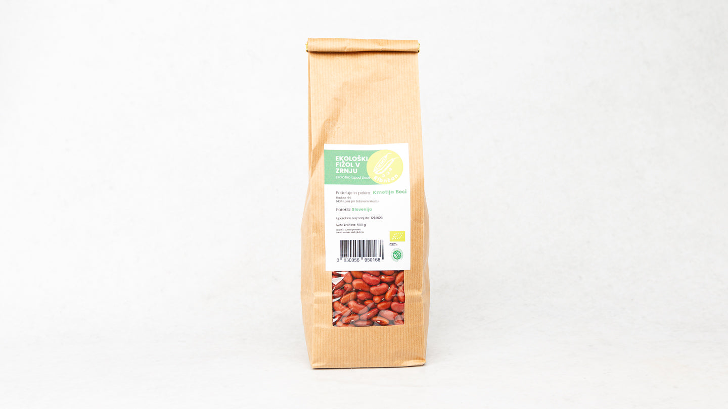 Beci - Ekološki fižol v zrnju 500g