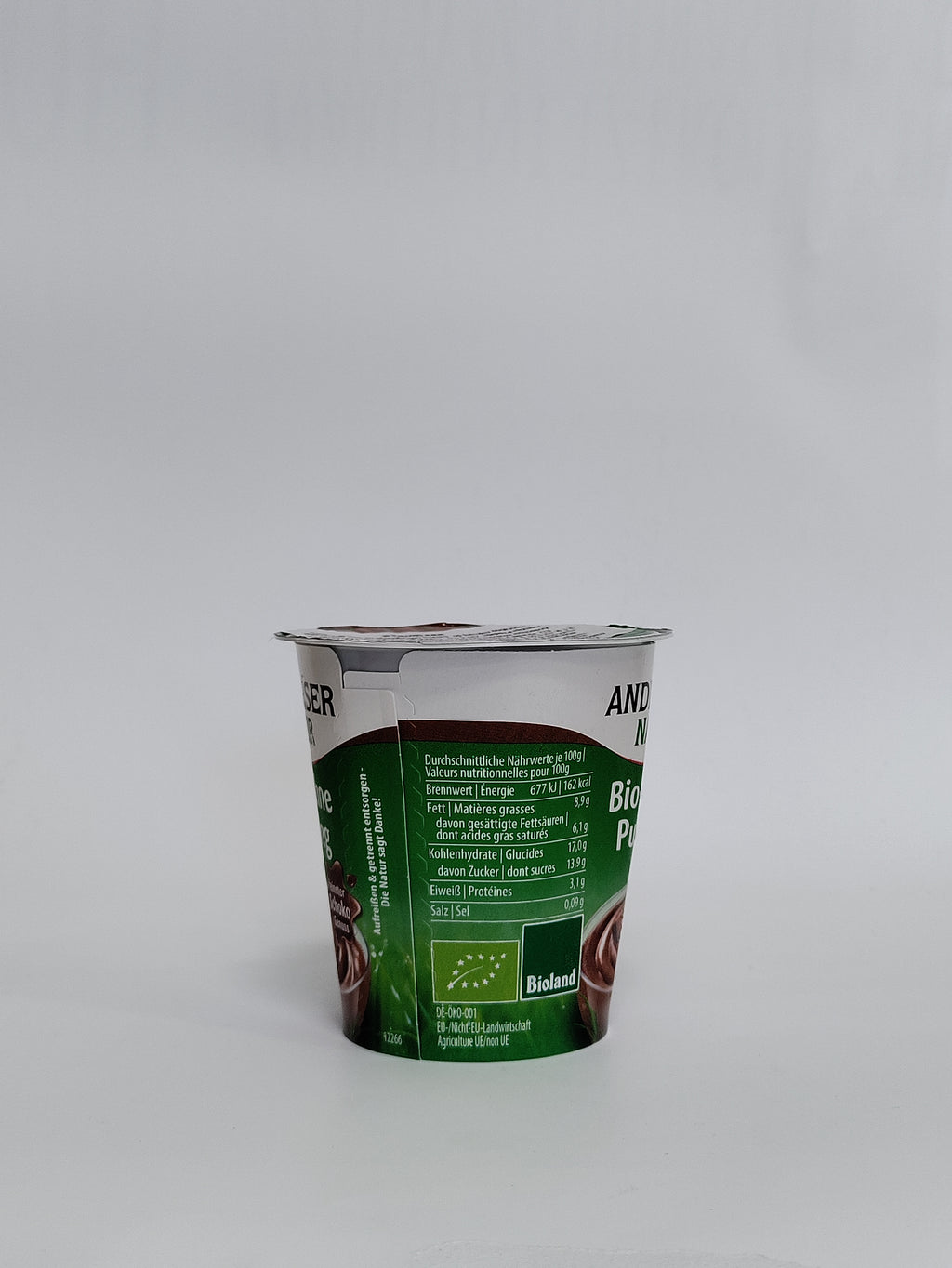 Andechser - Bio smetanov puding čokolada 150g