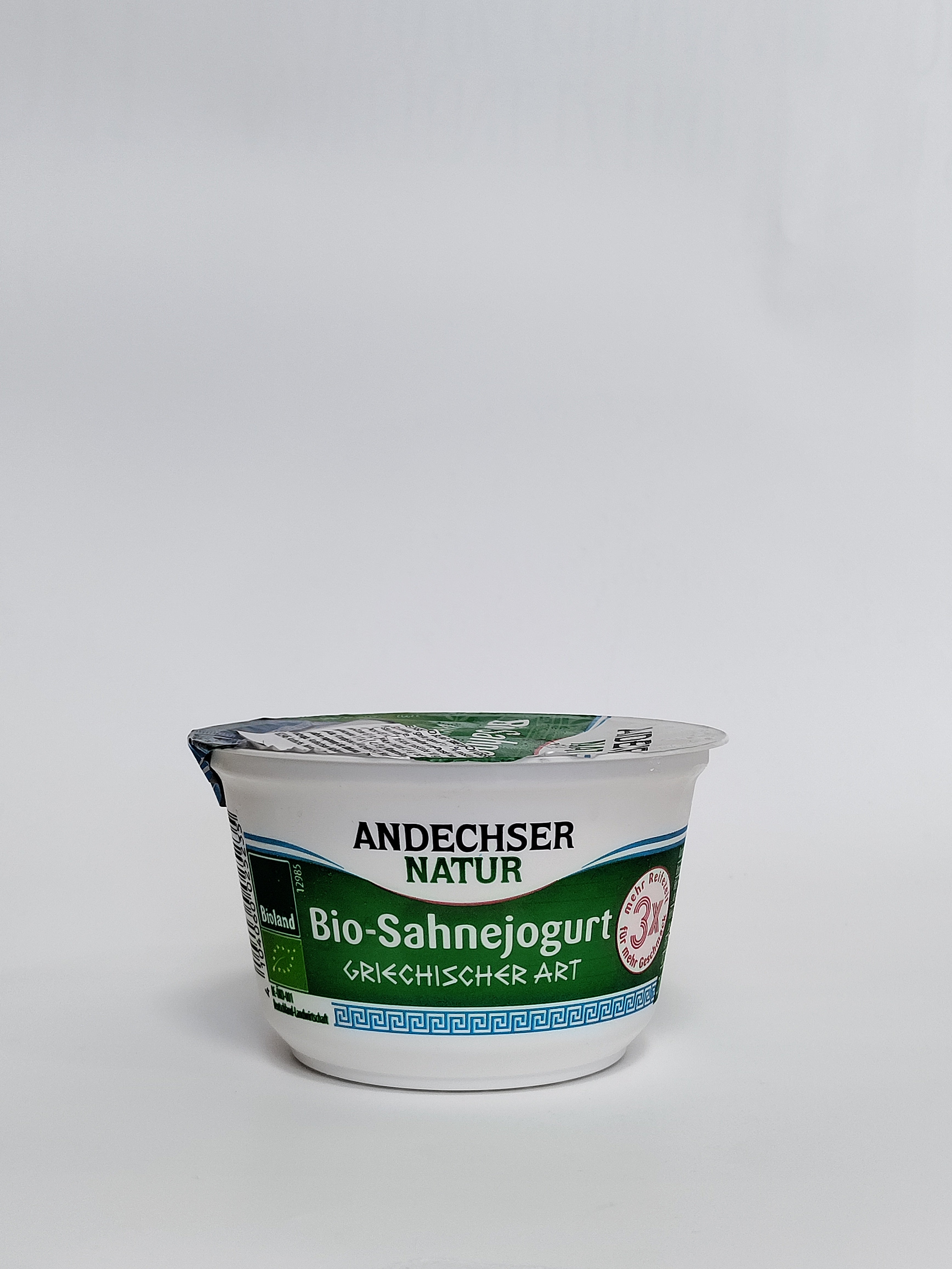 Andechser - Bio blag smetanov grški jogurt 200g