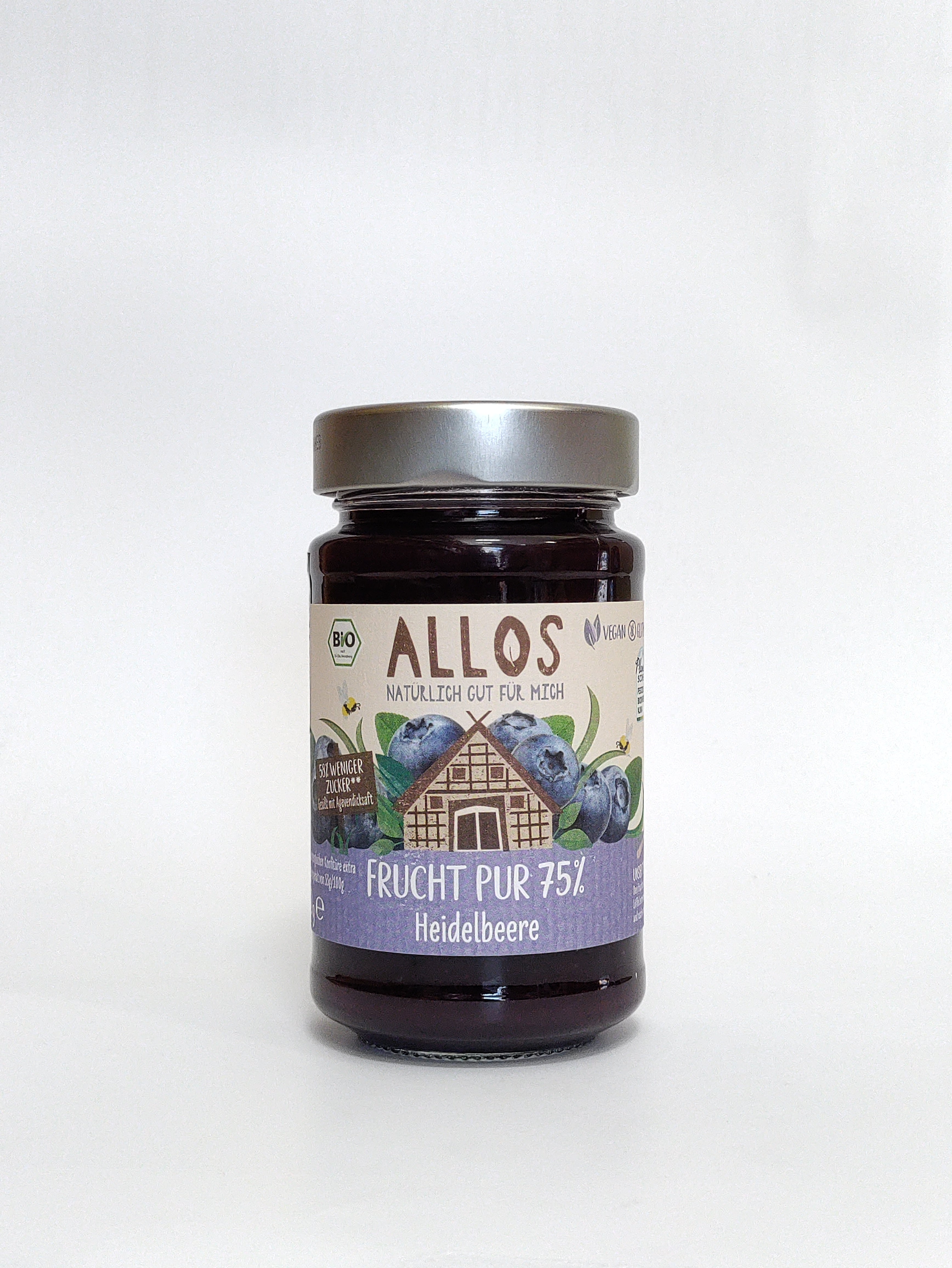 Allos - BIO sadni namaz borovnica s 75% sadnega deleža 250g