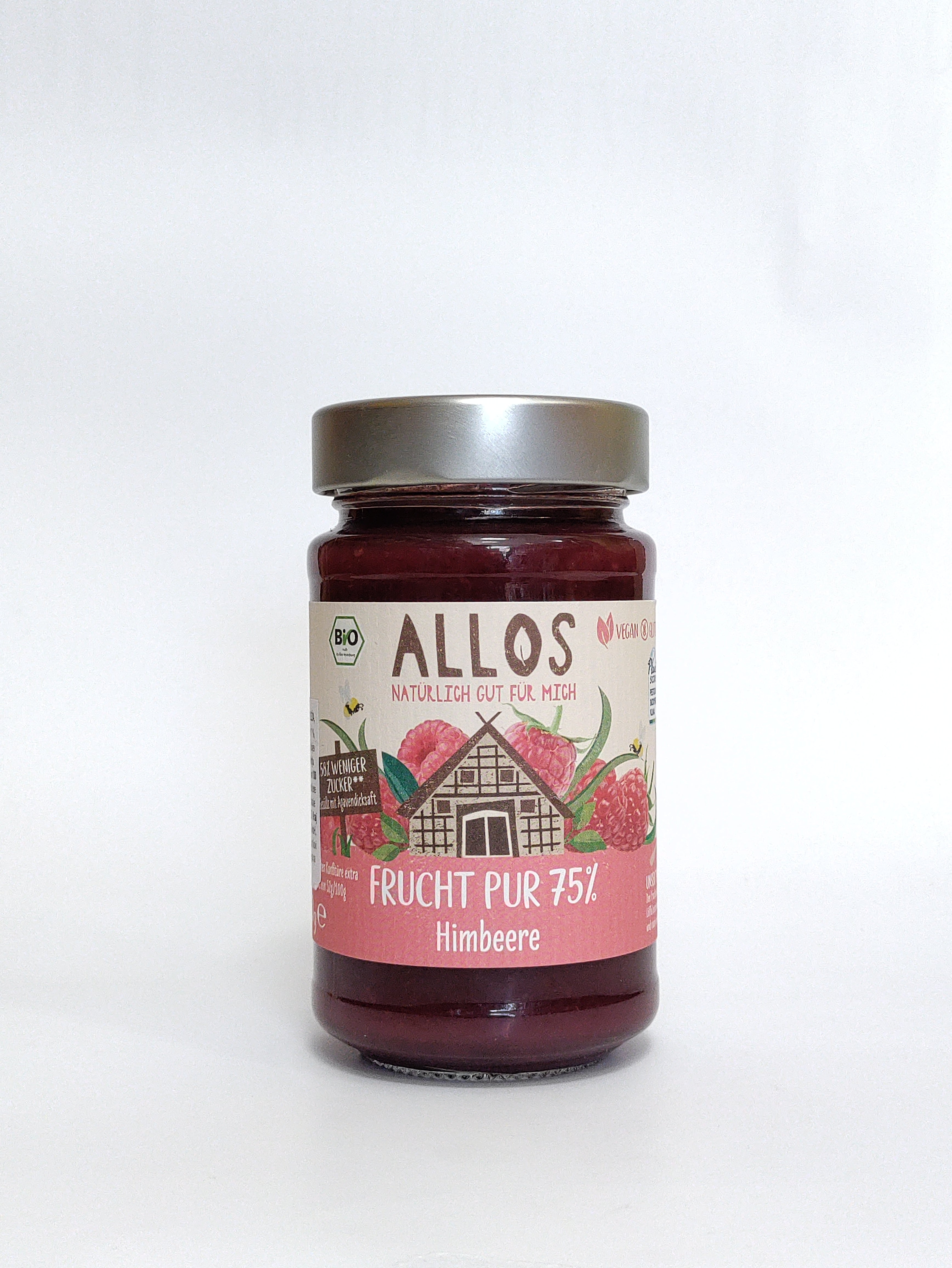 Allos - BIO sadni namaz malina s 75% sadnega deleža 250g