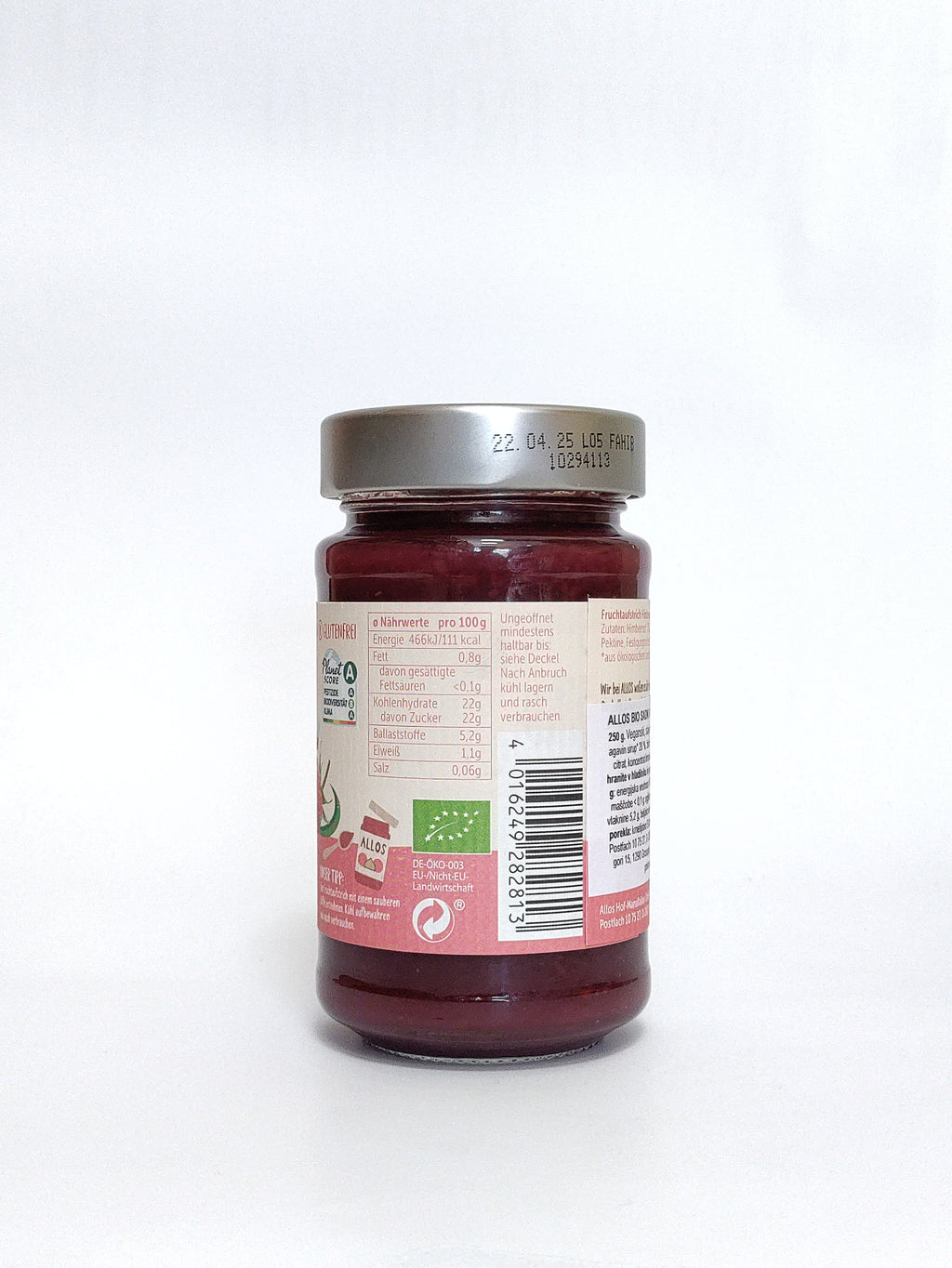 Allos - BIO sadni namaz malina s 75% sadnega deleža 250g