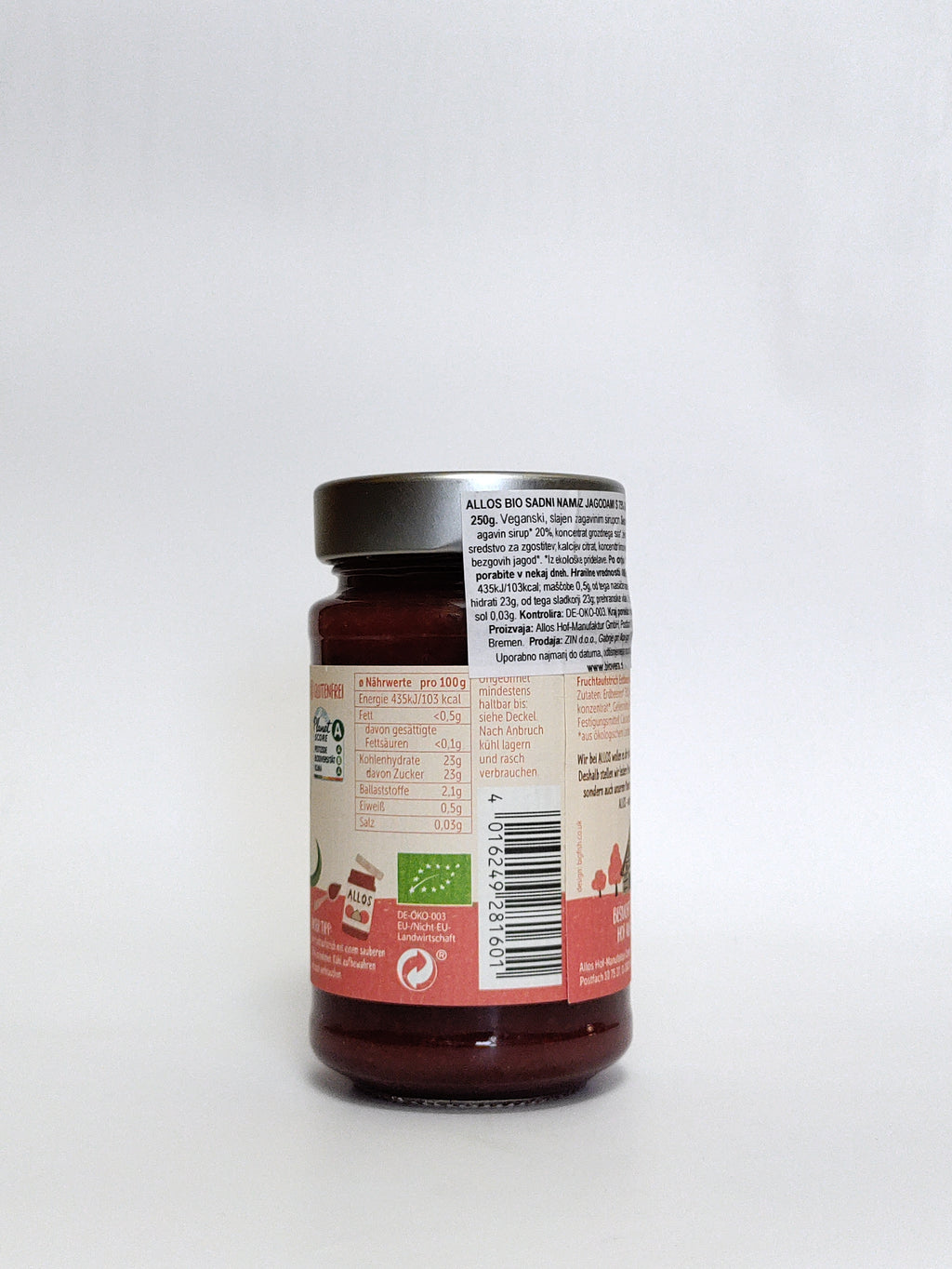 Allos - BIO sadni namaz jagoda s 75% sadnega deleža 250g