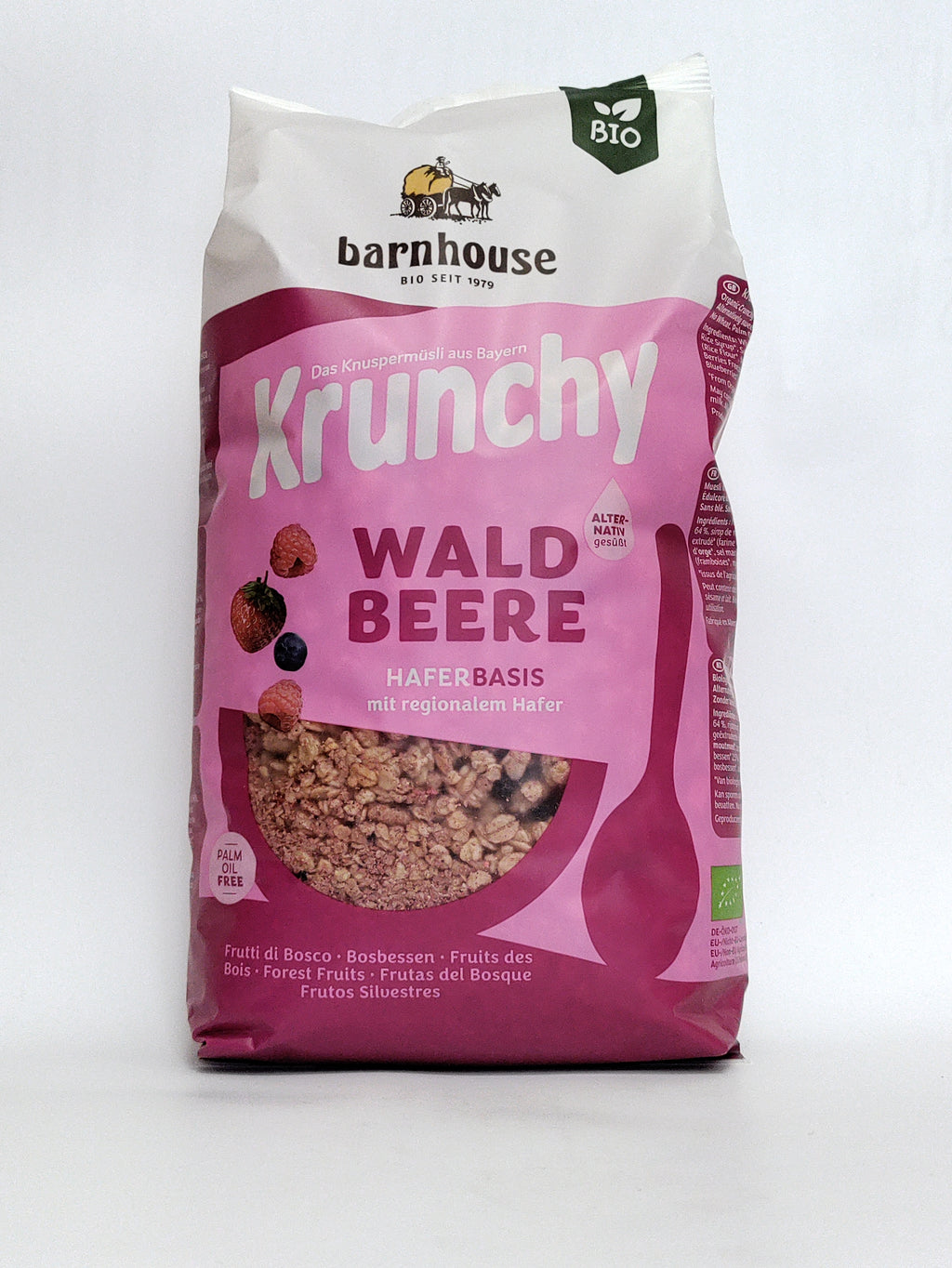 Barnhouse - Bio hrustljavi misli Krunchy gozdni sadeži 750g