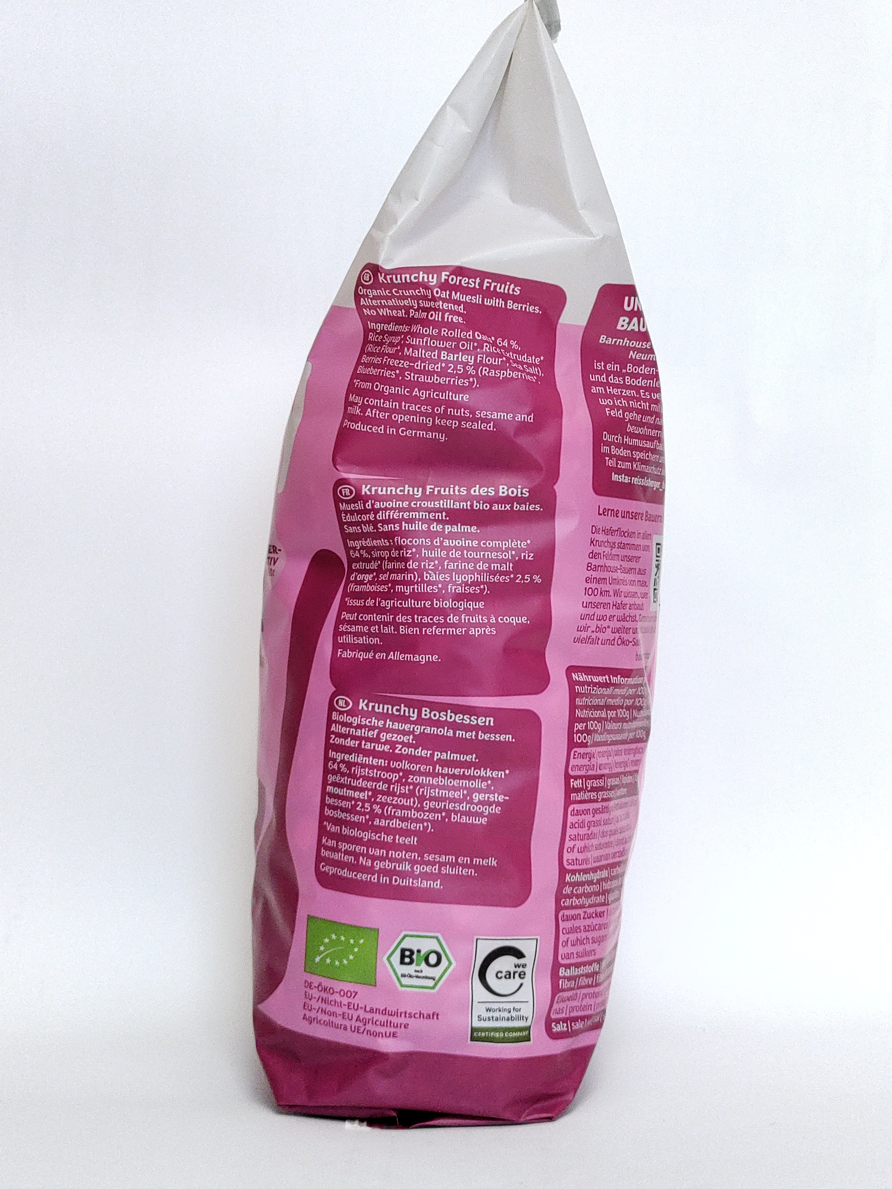 Barnhouse - Bio hrustljavi misli Krunchy gozdni sadeži 750g