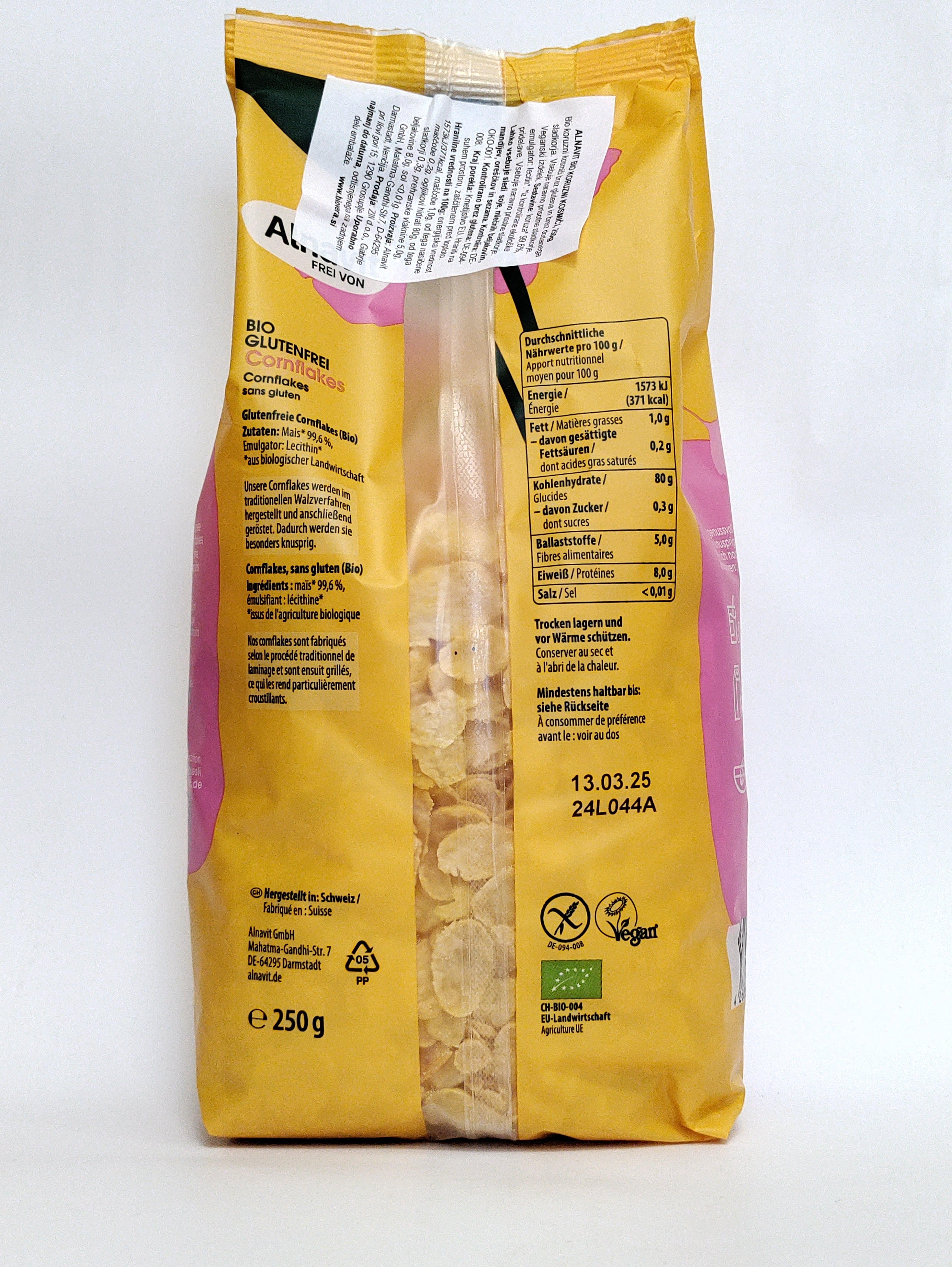 Alnavit - BIO koruzni kosmiči 250g