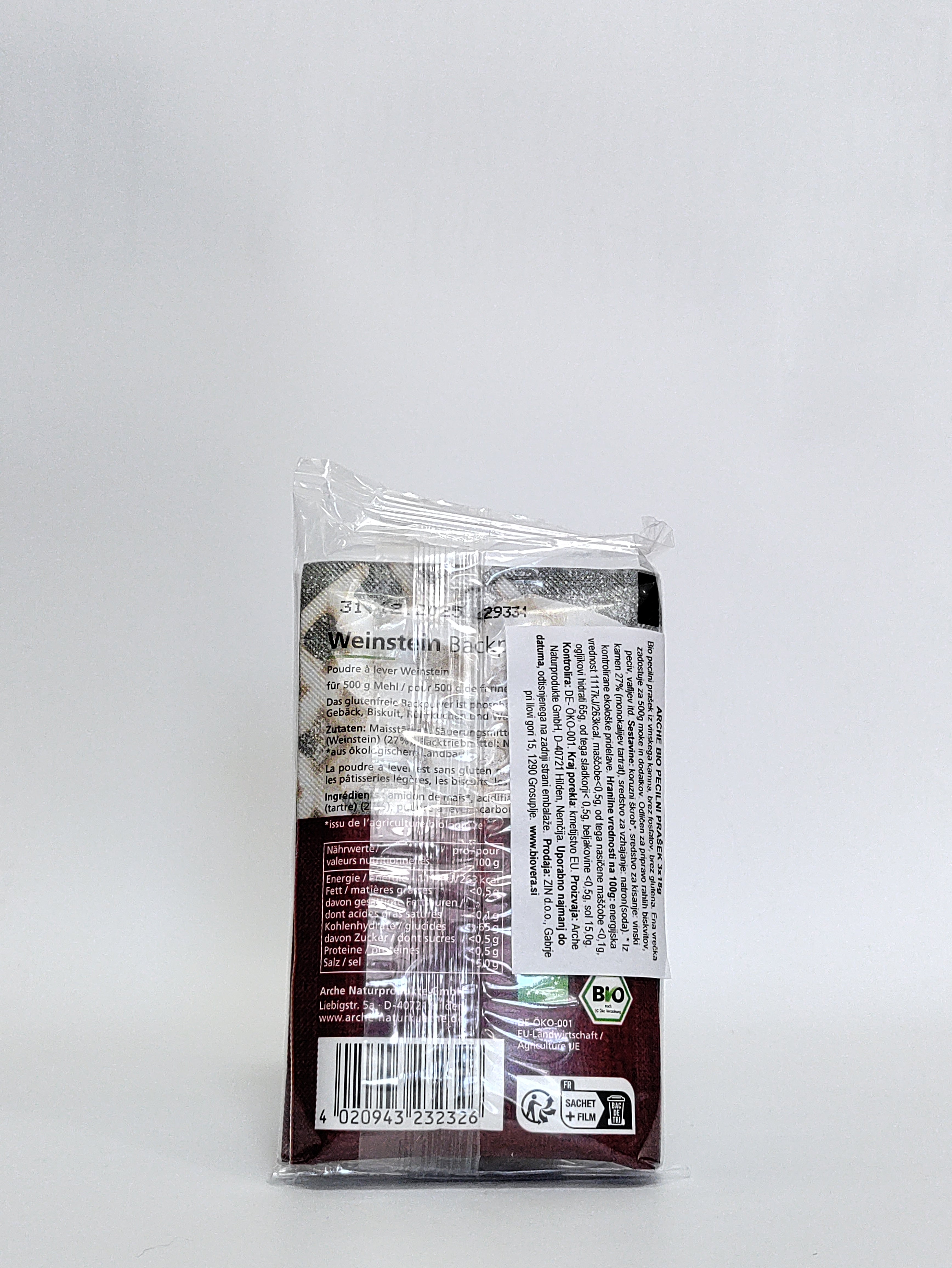 Arche - Bio pecilni prašek 3x18g