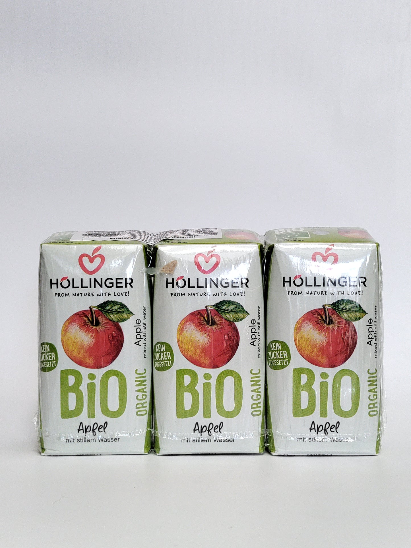 Hollinger Bio jabolčni sok 3 x 200 ml