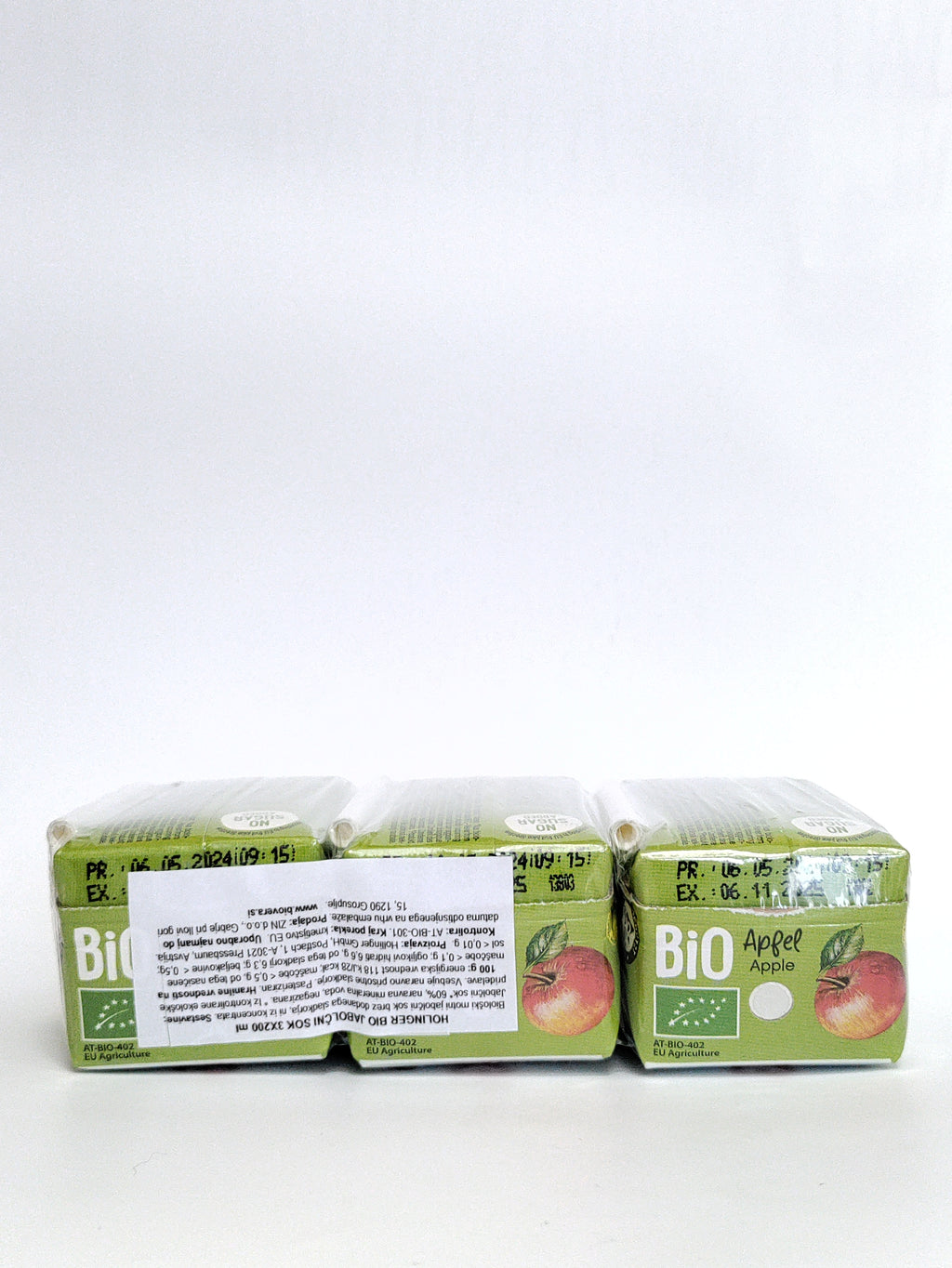 Hollinger - Bio jabolčni sok 3 x 200 ml
