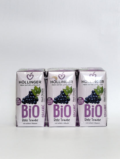 Höllinger - Bio sok iz rdečega grozdja 3x200ml