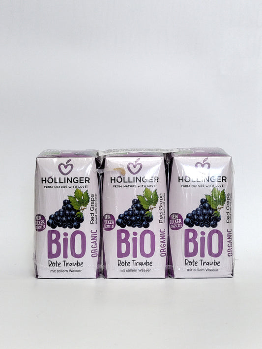 Höllinger - Bio sok iz rdečega grozdja 3x200ml