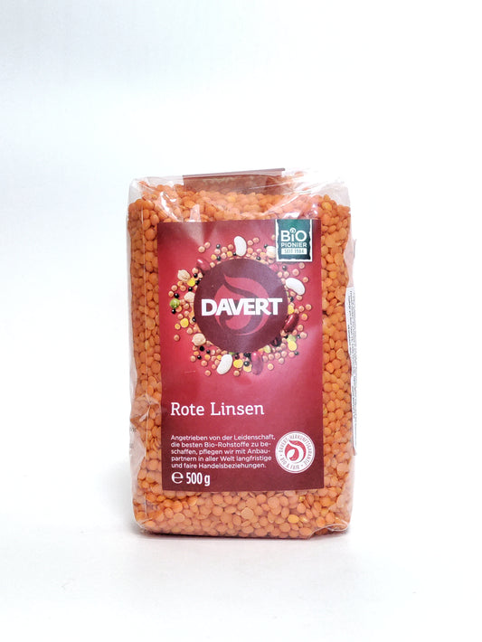 Davert - BIO Rdeča leča 500g