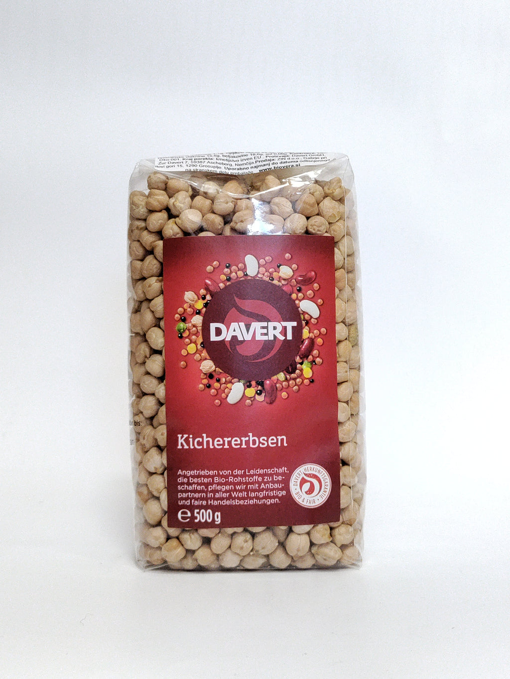 Davert - BIO suha čičerika 500g