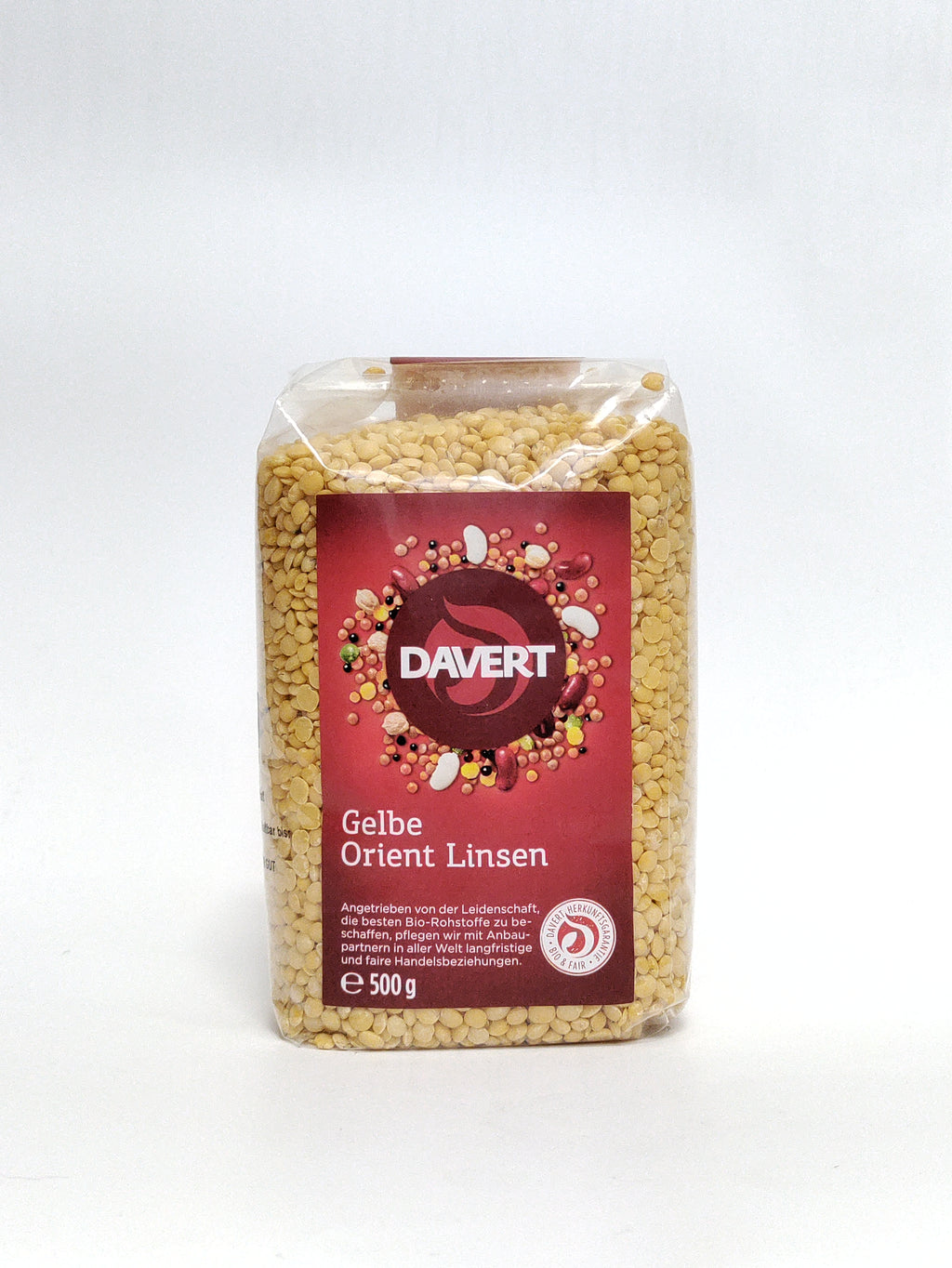 Davert - BIO Orient rumena leča 500g