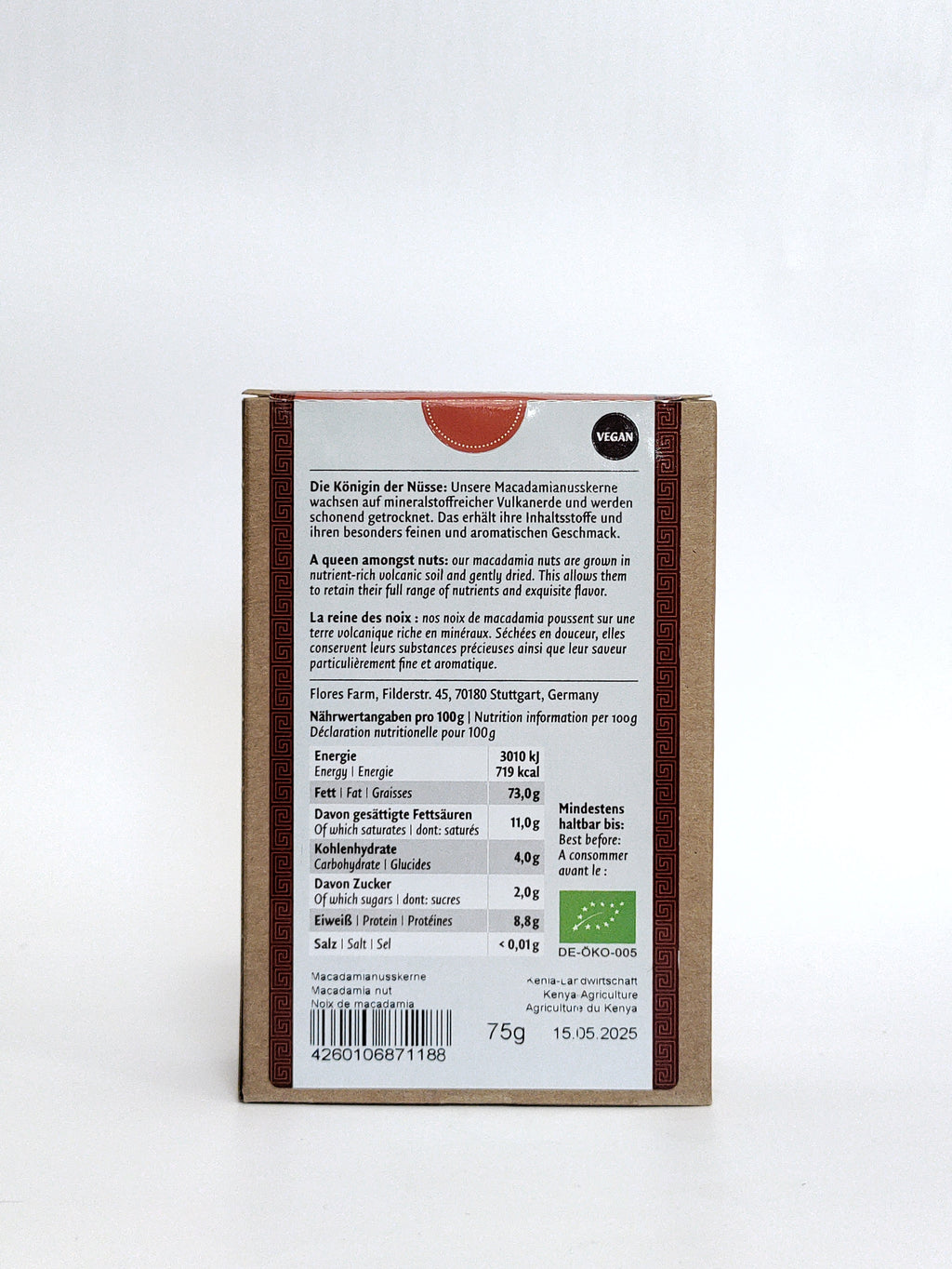 Flores Farm - Bio Makadamija 75g