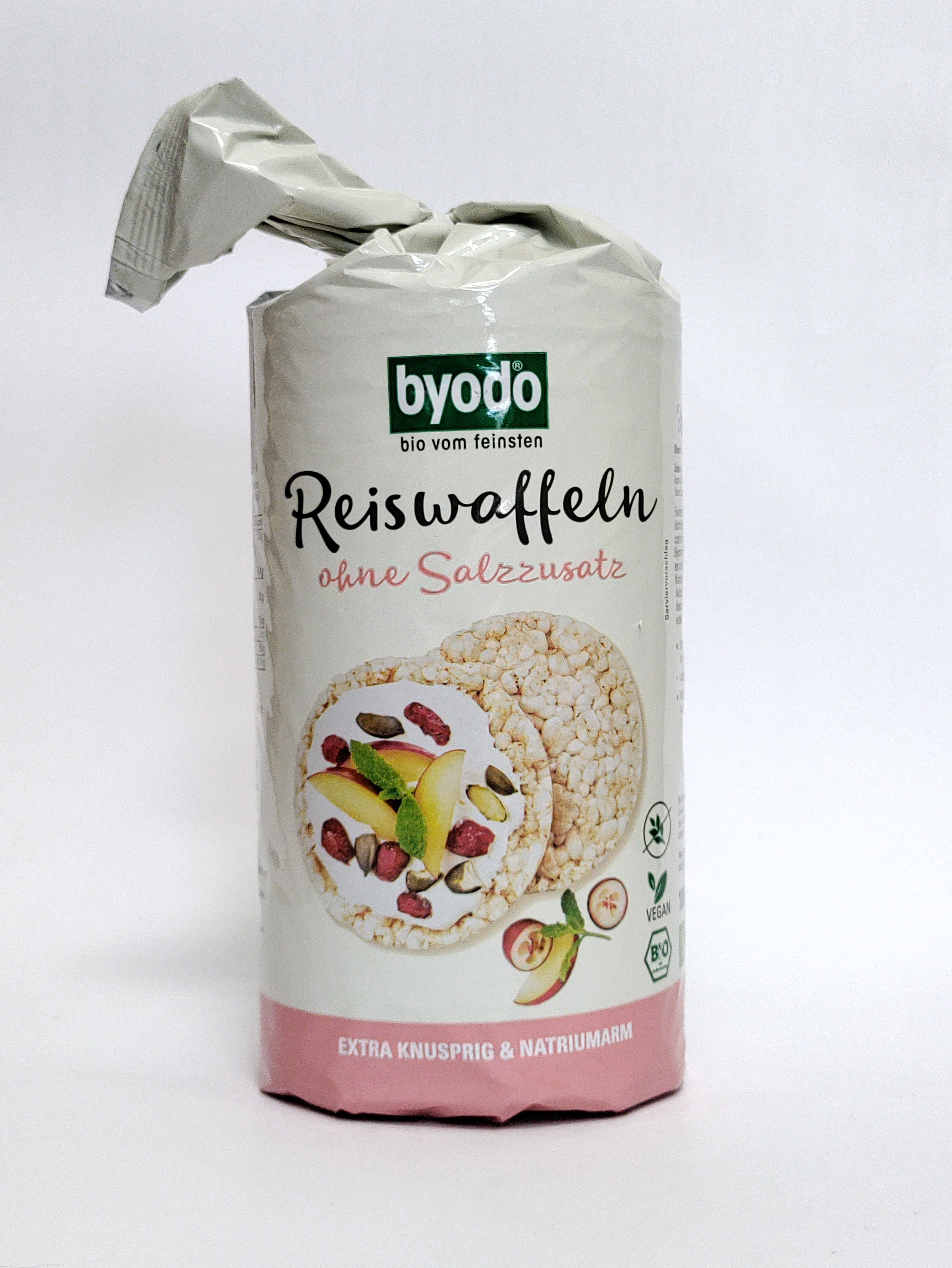 Byodo - Bio riževi vaflji brez soli 100g