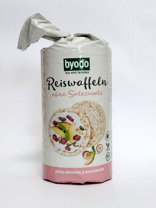 Byodo Bio riževi vaflji brez soli 100g