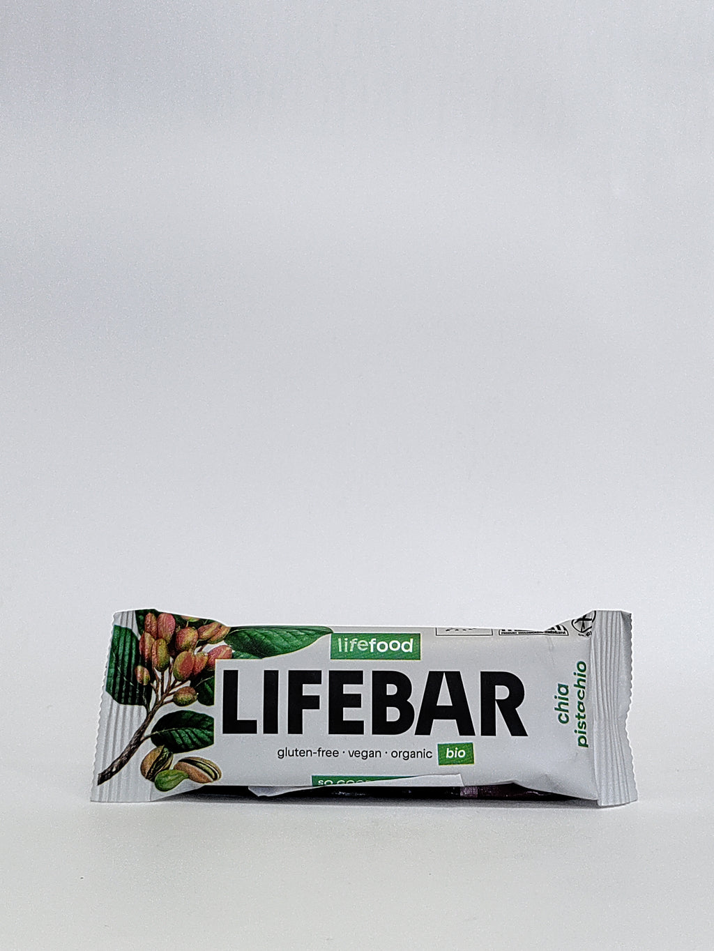 Lifebar - Bio ploščica Chia in pistacija 40g