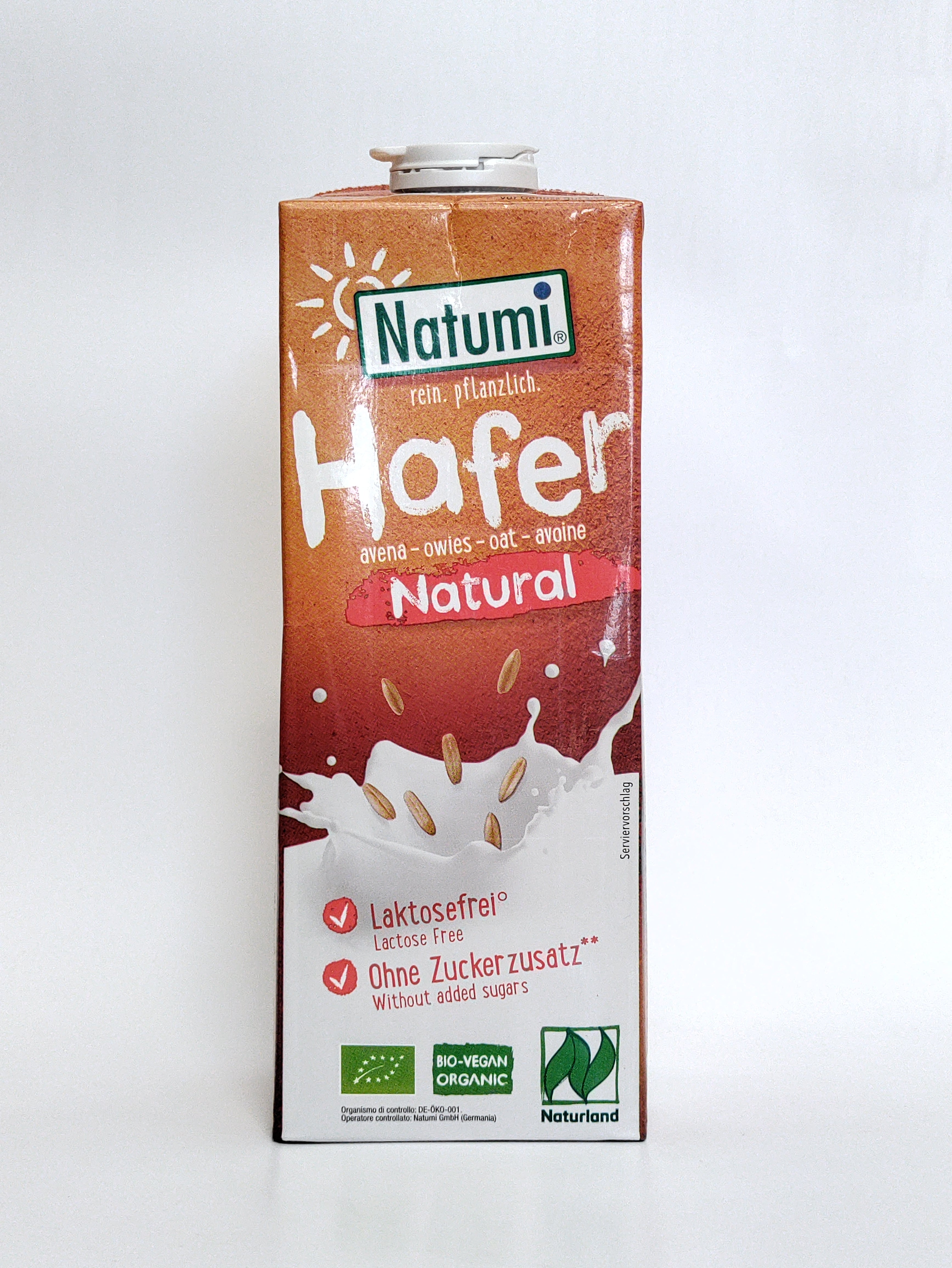 Natumi Bio ovsen napitek Natur, 1L