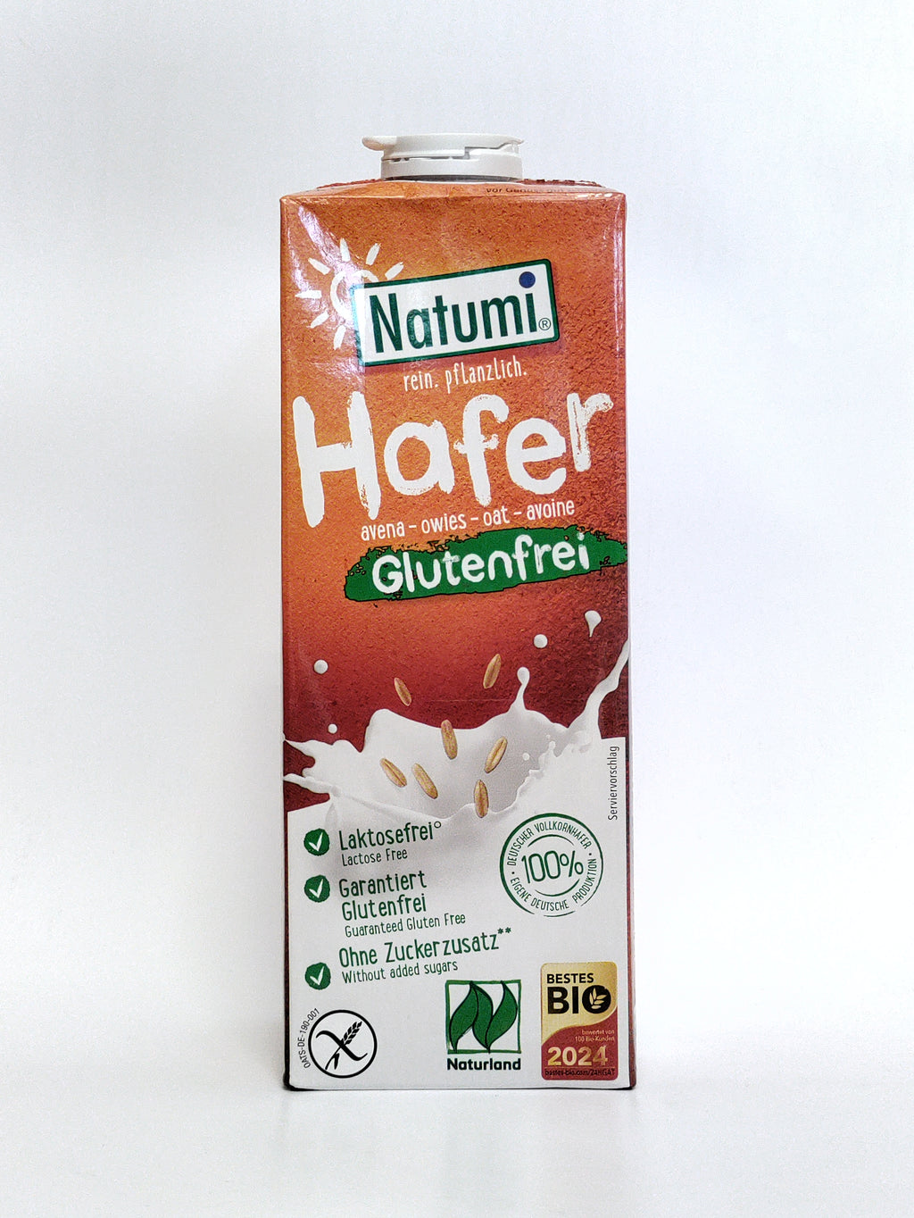 Natumi Bio ovsen napitek brez glutena,1L