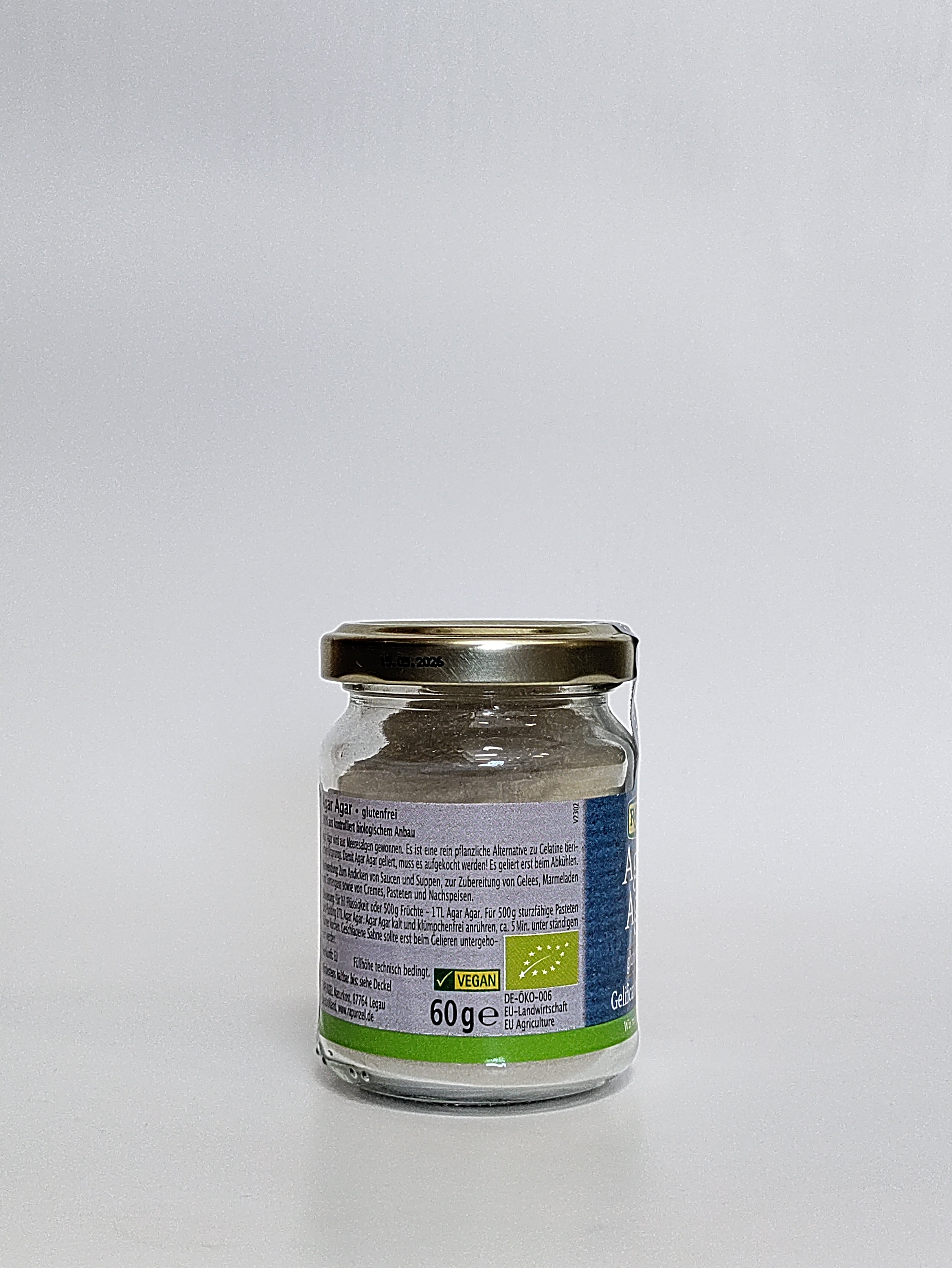 Rapunzel Agar Agar v prahu 60g