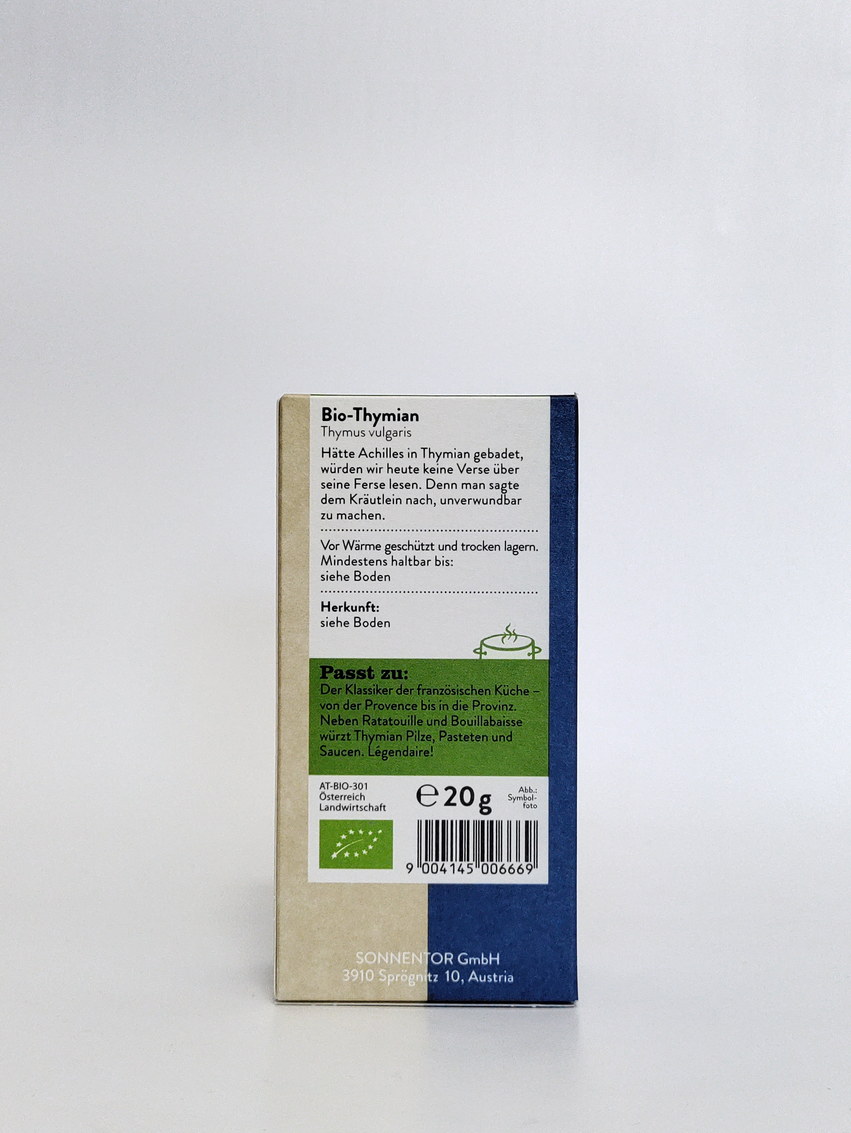 Sonnentor Bio timijan 20g