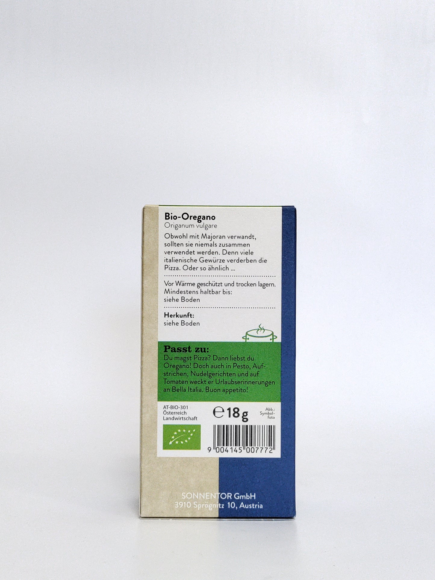 Sonnentor BIO Origano 18g