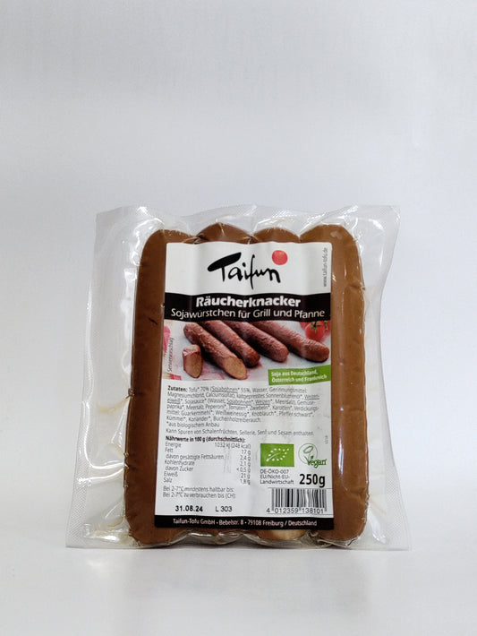 Taifun - Bio veganska jed  Bratwurst, 250g