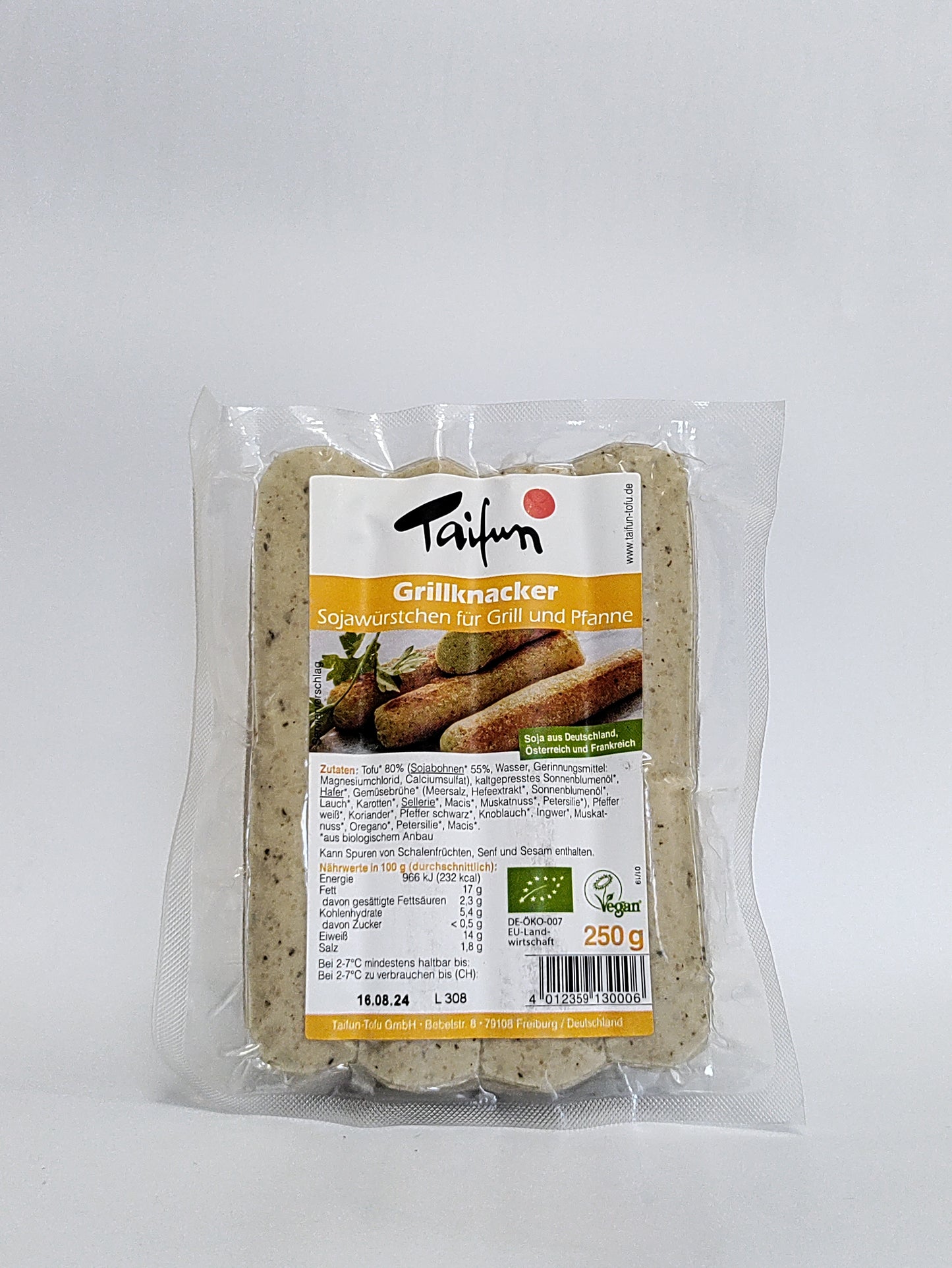 Taifun - Bio veganski tofu knackerji(beli) za žar 250g