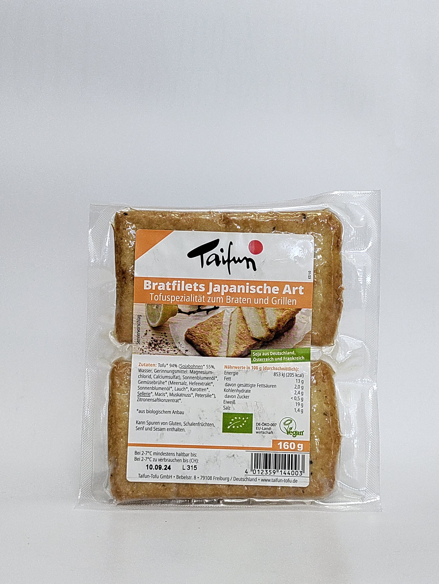 Taifun - Bio ocvrt Japonski tofu, 160g