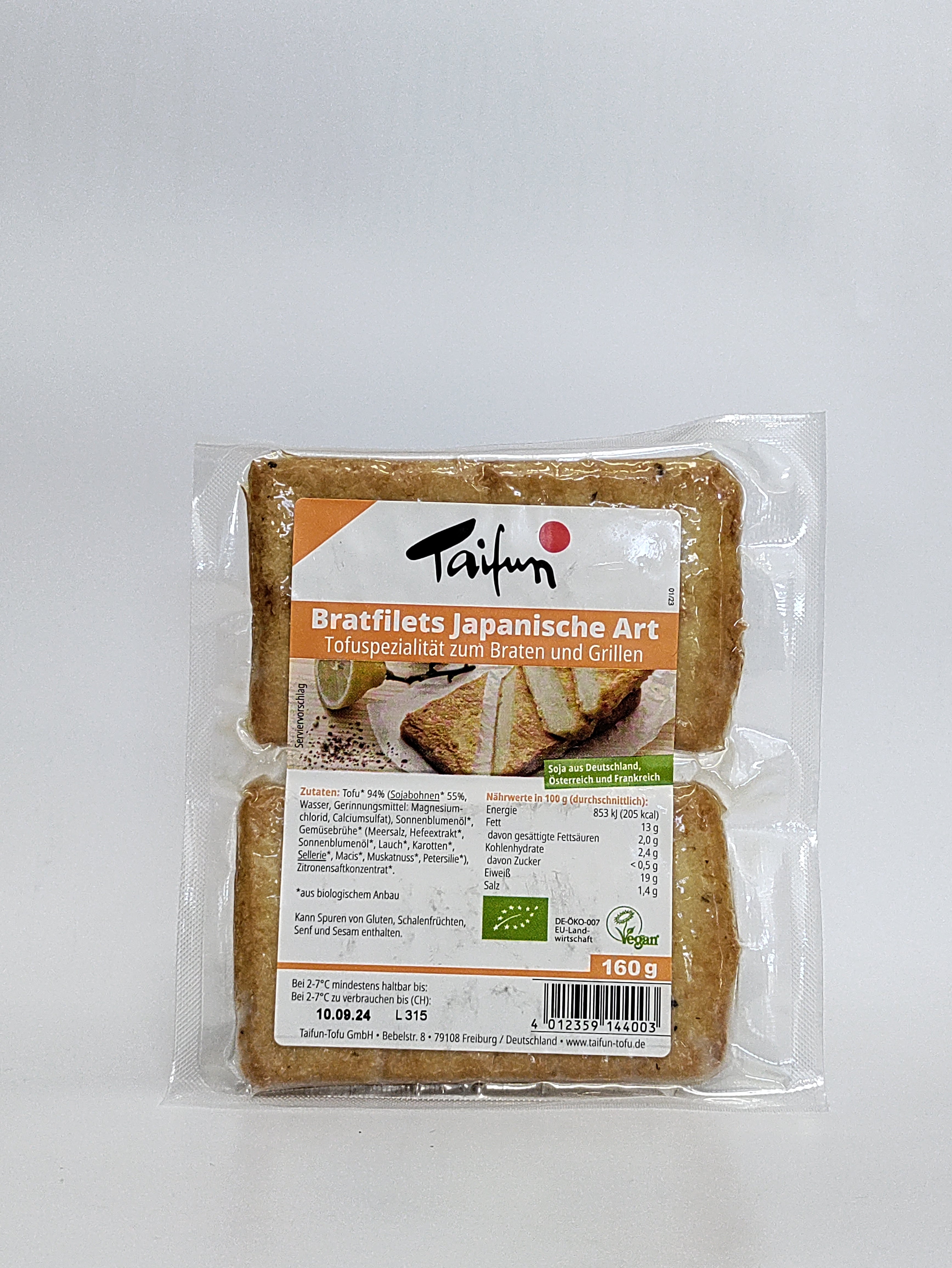 Taifun - Bio ocvrt Japonski tofu, 160g