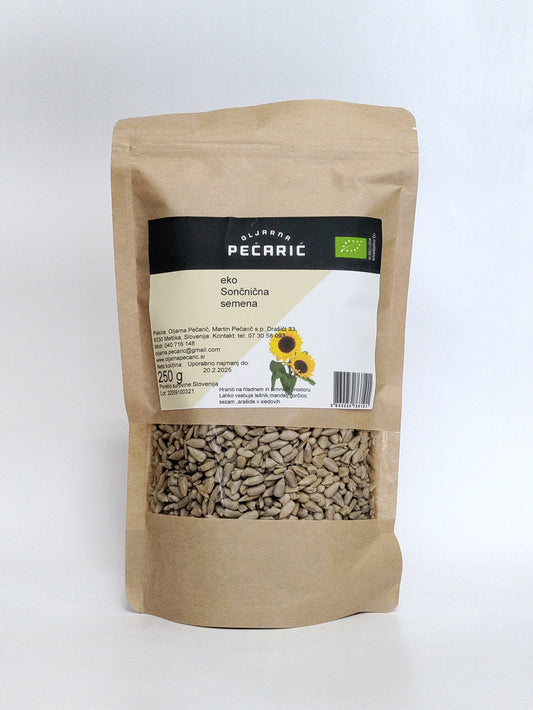 Pečarič - Eko sončnično seme 250g