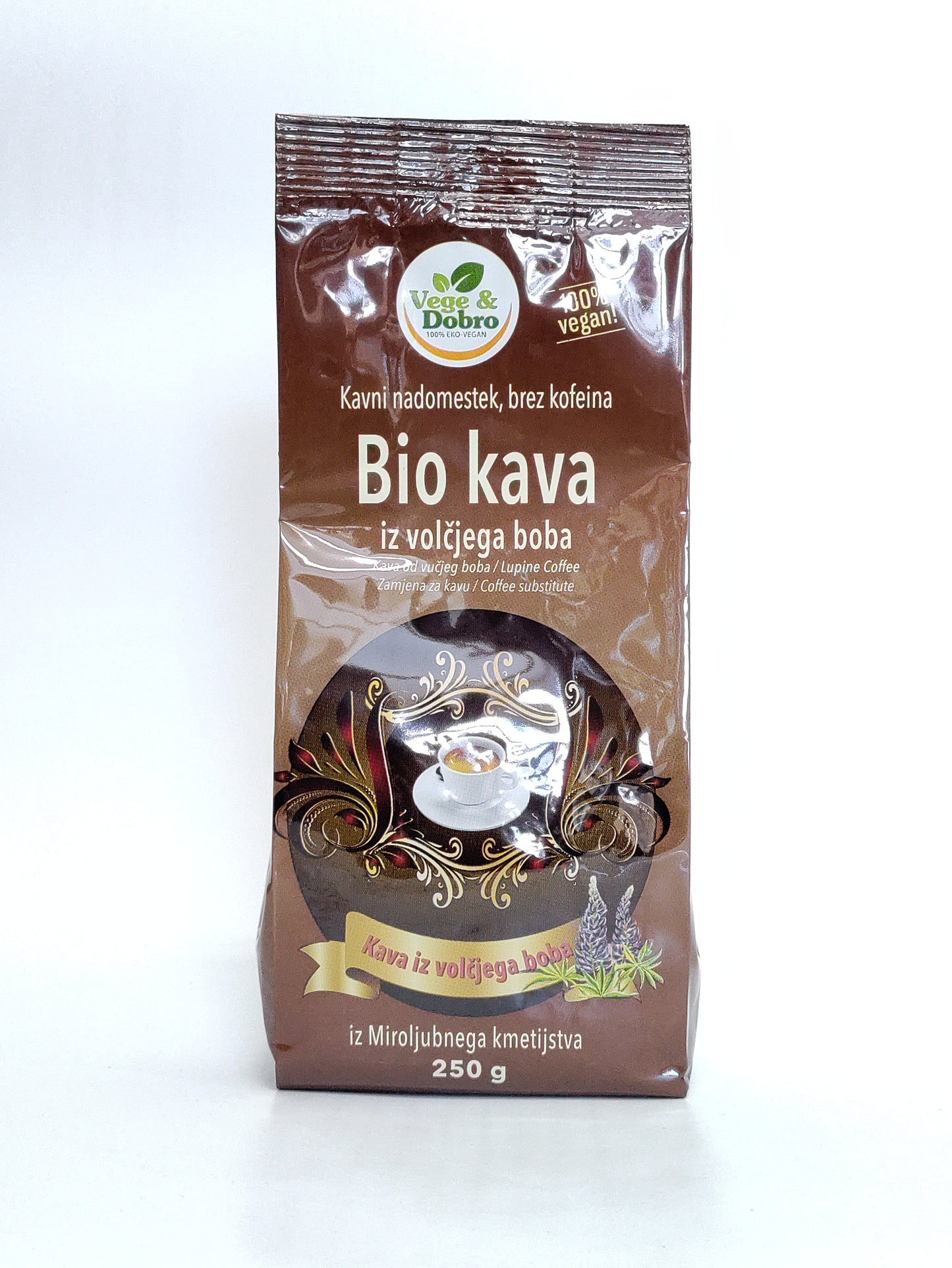 Vege & Dobro - Bio kava iz volčjega boba 250g