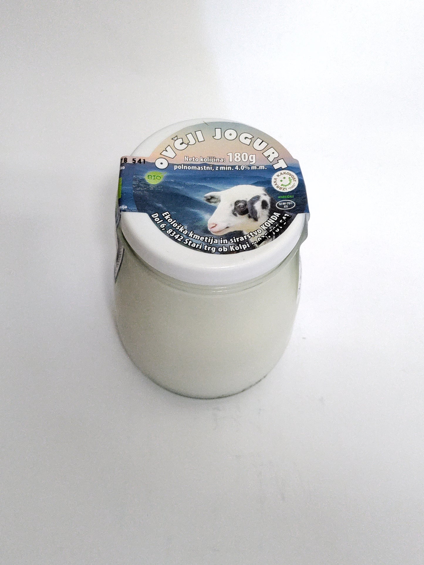 Konda - EKO Ovčji Jogurt 180g