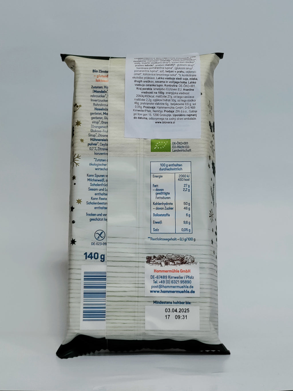 Hammermühle - Cimetove zvezdice 140g