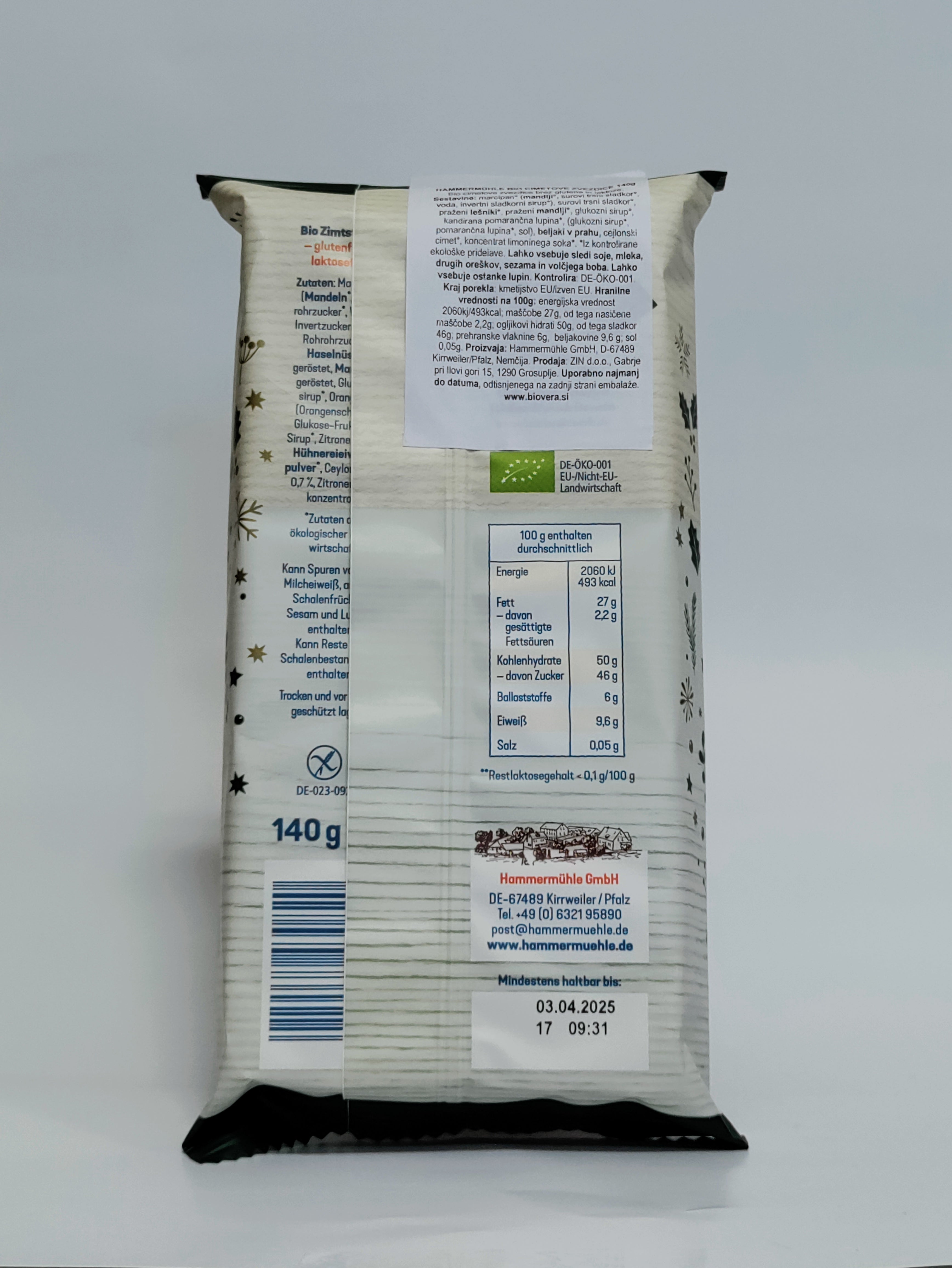 Hammermühle - Cimetove zvezdice 140g