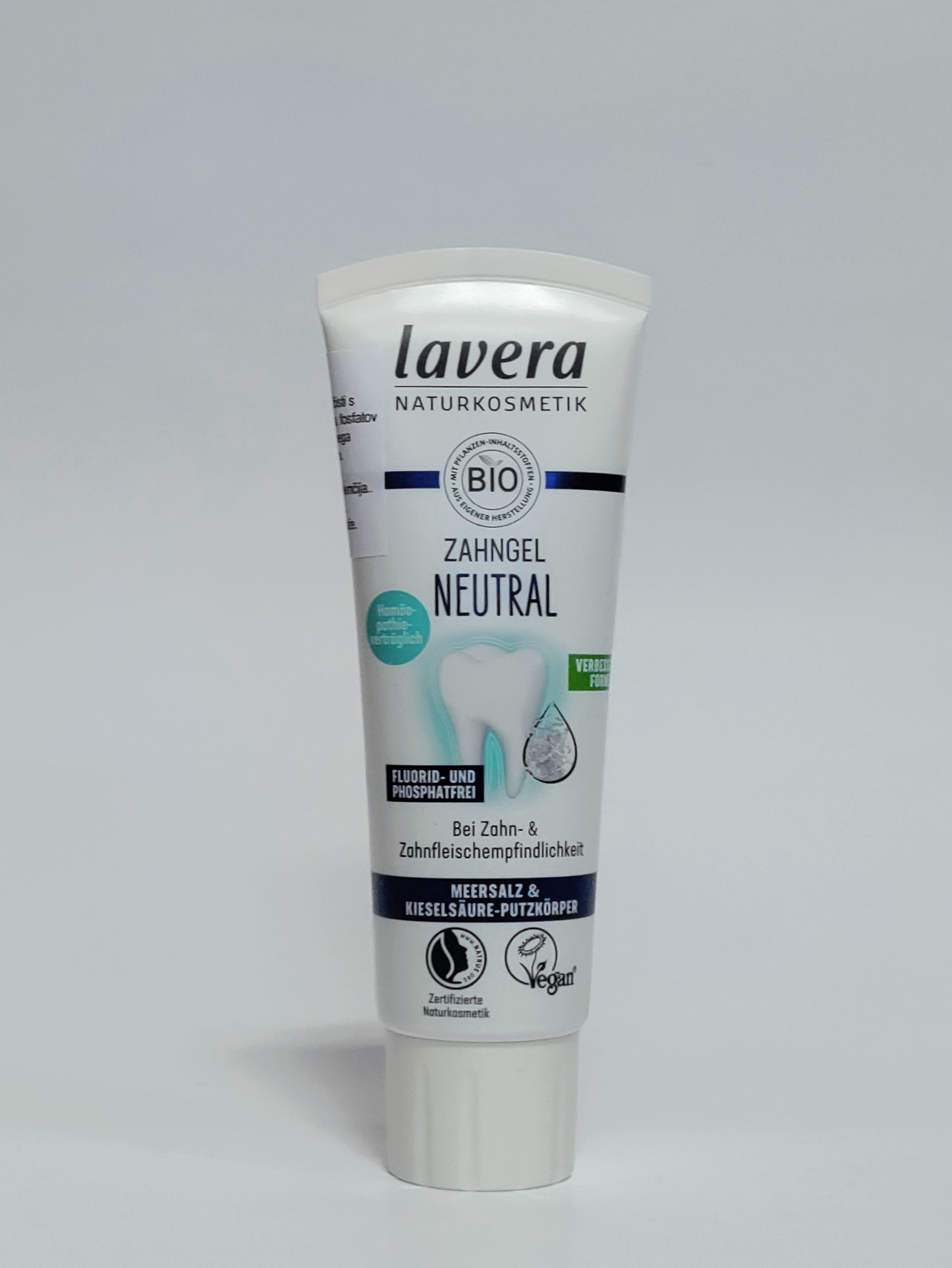 Lavera - Nevtralni zobni gel 75 ml