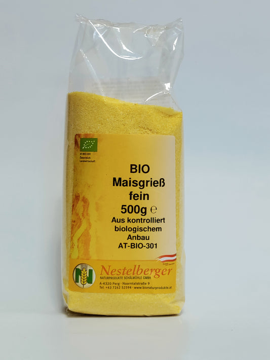 Nestelberger - grobo mleti Bio koruzni zdrob 500g