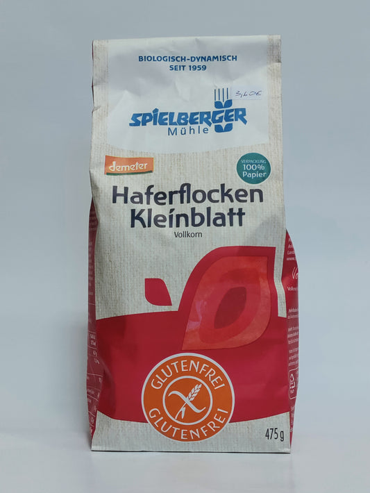 Spielberger - Bio ovseni kosmiči brez glutena 475g