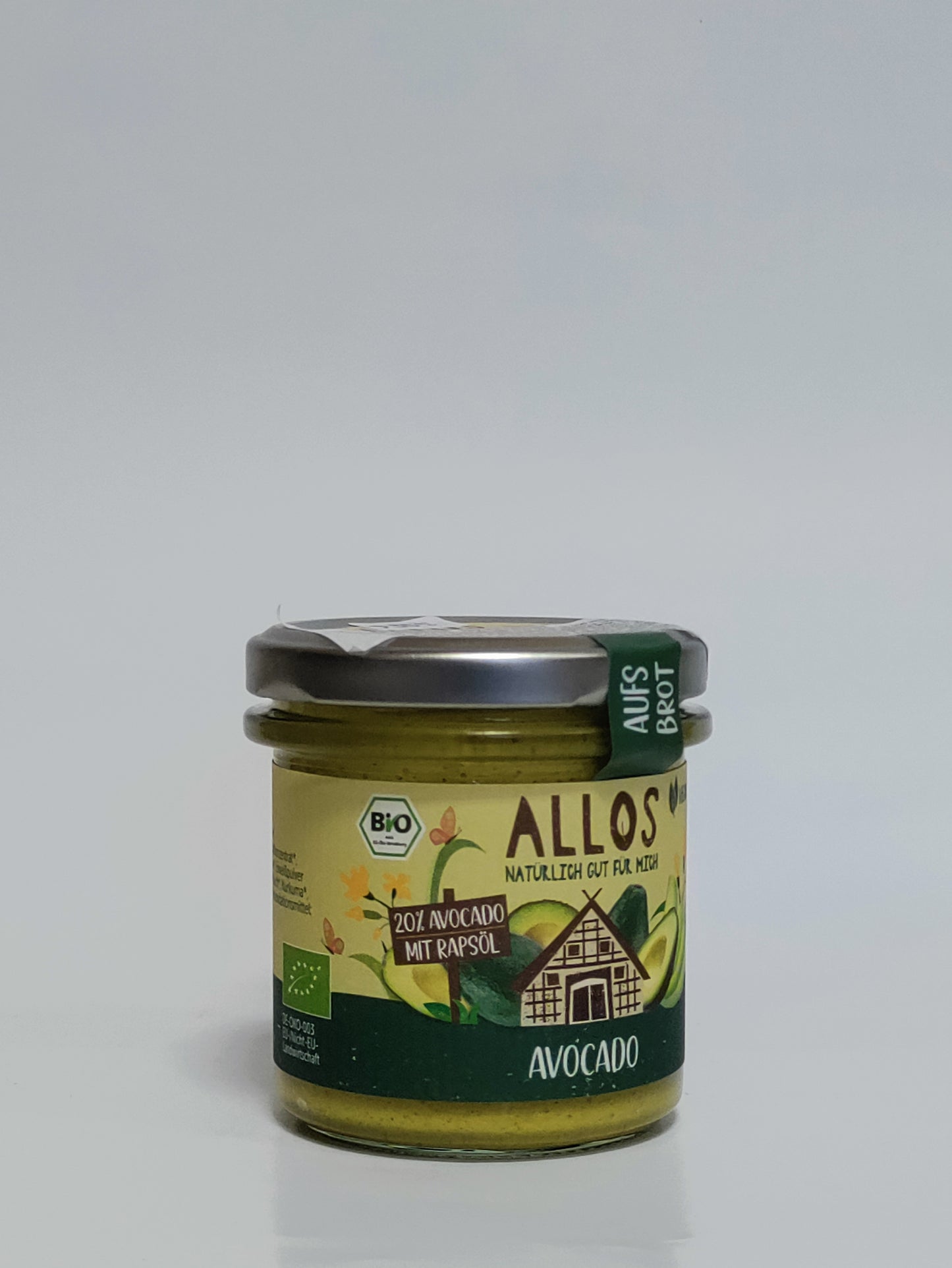 Allos - BIO veganski avokadov namaz, 140g