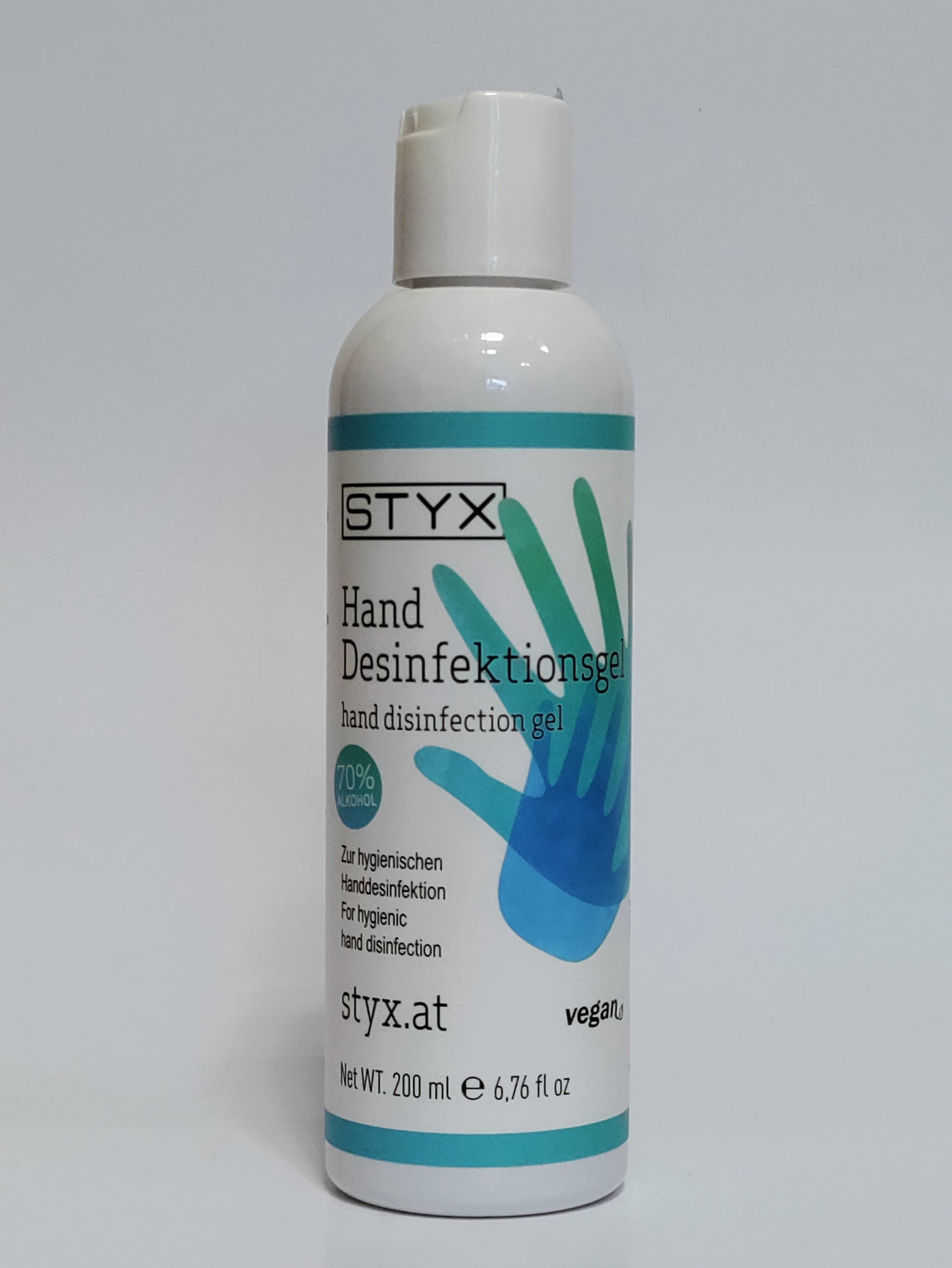 STYX - Gel za dezinfekcijo rok, 200ml