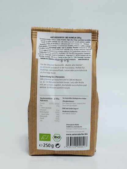 Antersdorfer - Bio kvinoja 250g